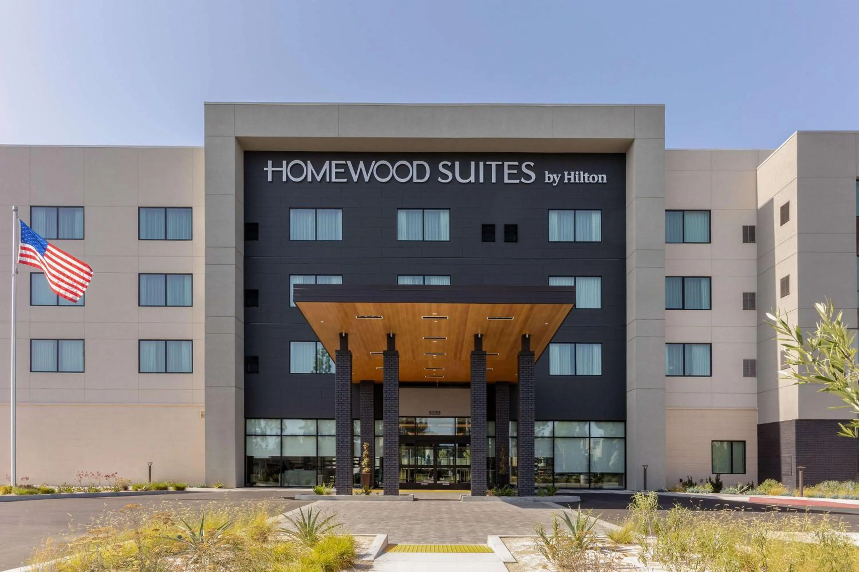 Property building in Homewood Suites by Hilton Cypress Orange County