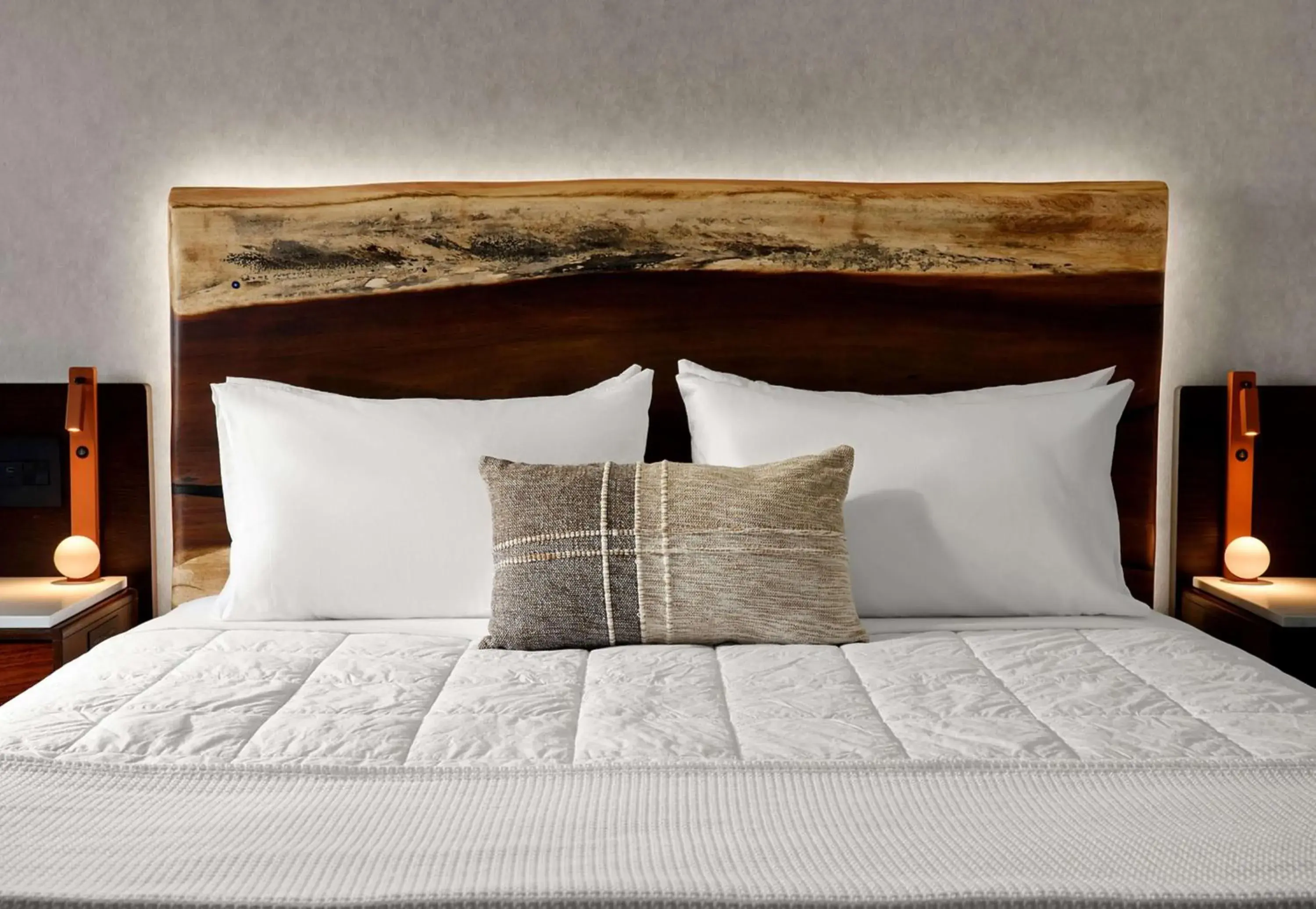 Bed in Sanctity Hotel Rancho Cucamonga, Tapestry Collection Hilton Bed in Sanctity Hotel Rancho Cucamonga, Tapestry Collection Hilton