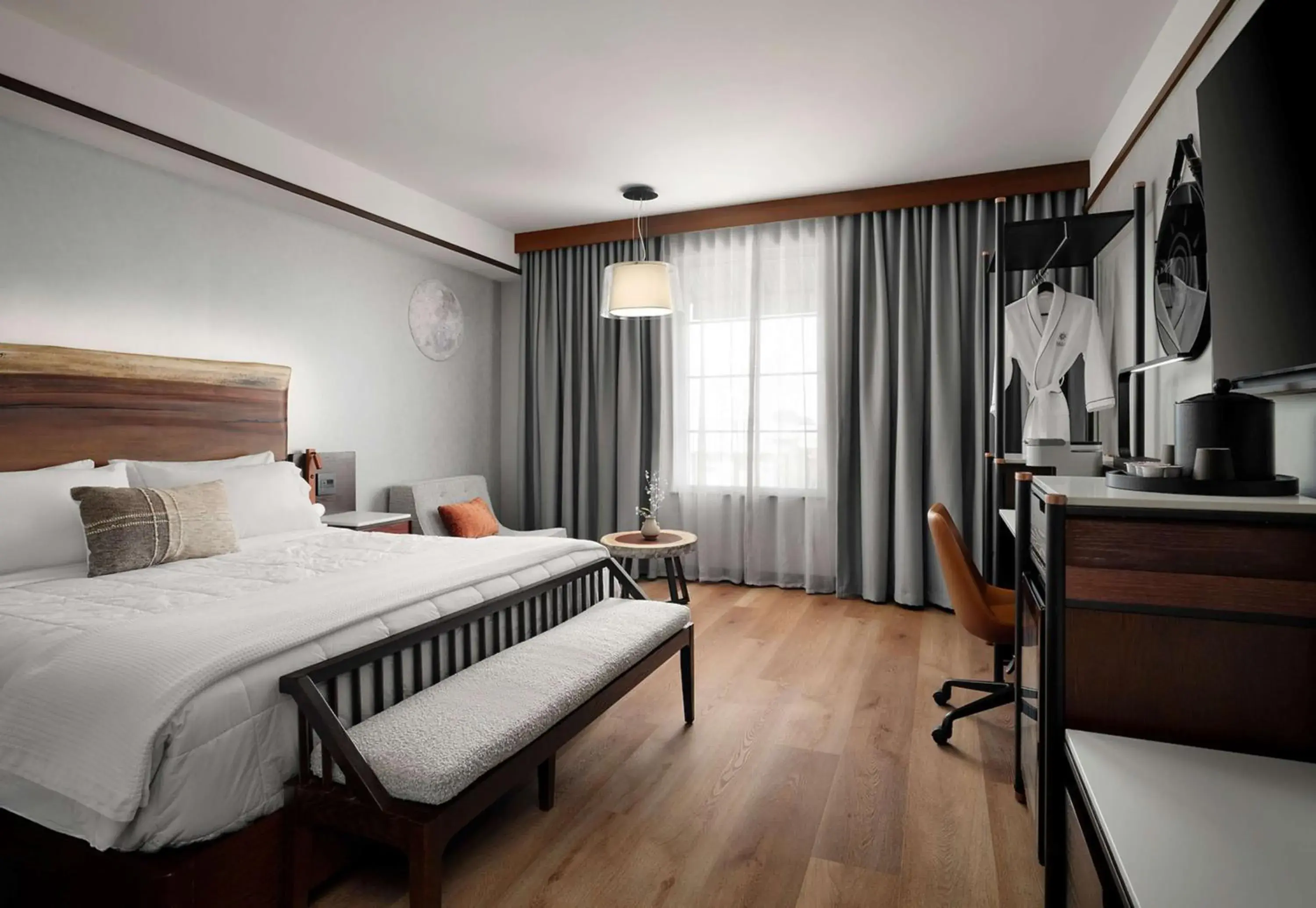 Bed in Sanctity Hotel Rancho Cucamonga, Tapestry Collection Hilton Bed in Sanctity Hotel Rancho Cucamonga, Tapestry Collection Hilton