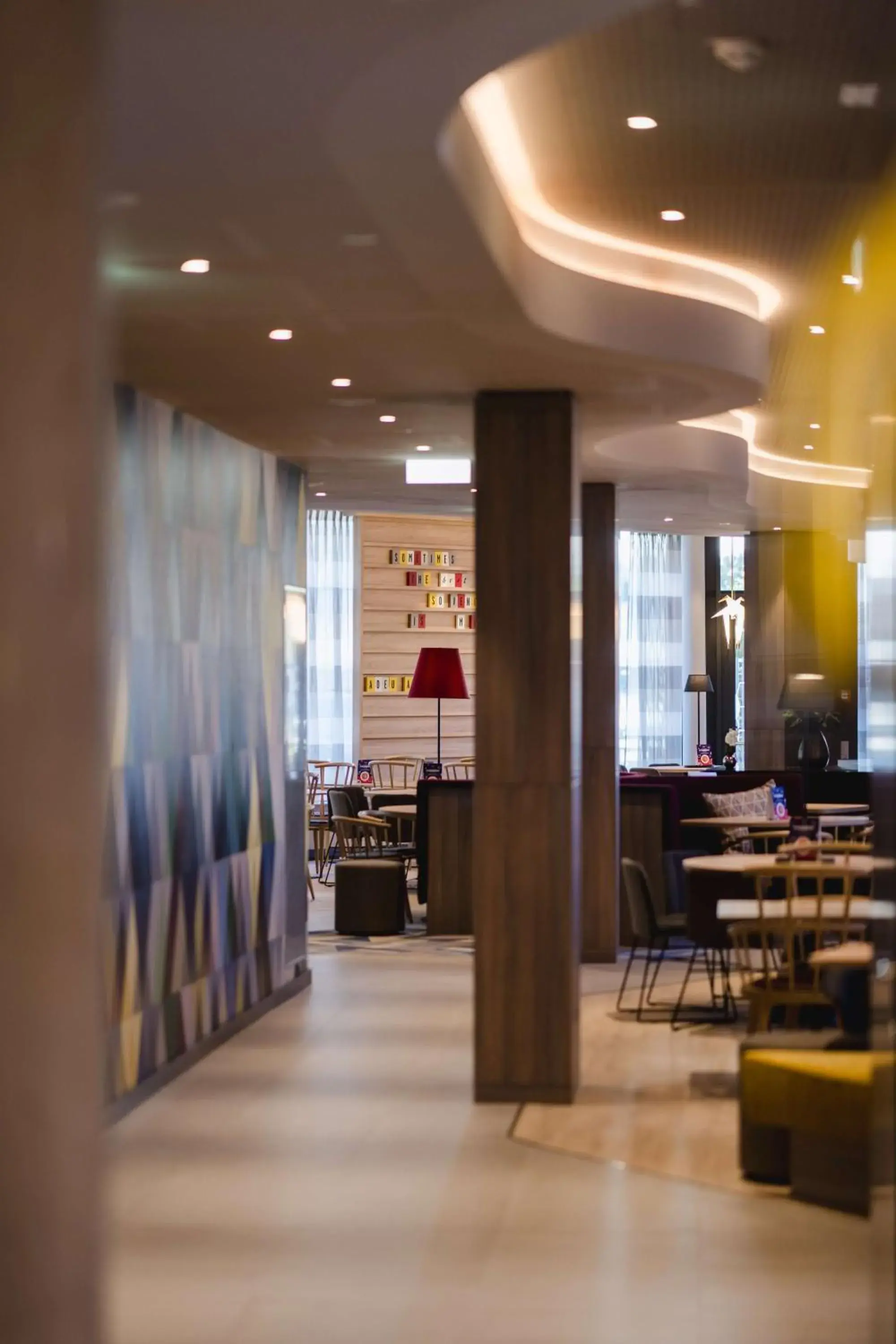 Lobby or reception in Hampton By Hilton Vienna City West Lobby or reception in Hampton By Hilton Vienna City West