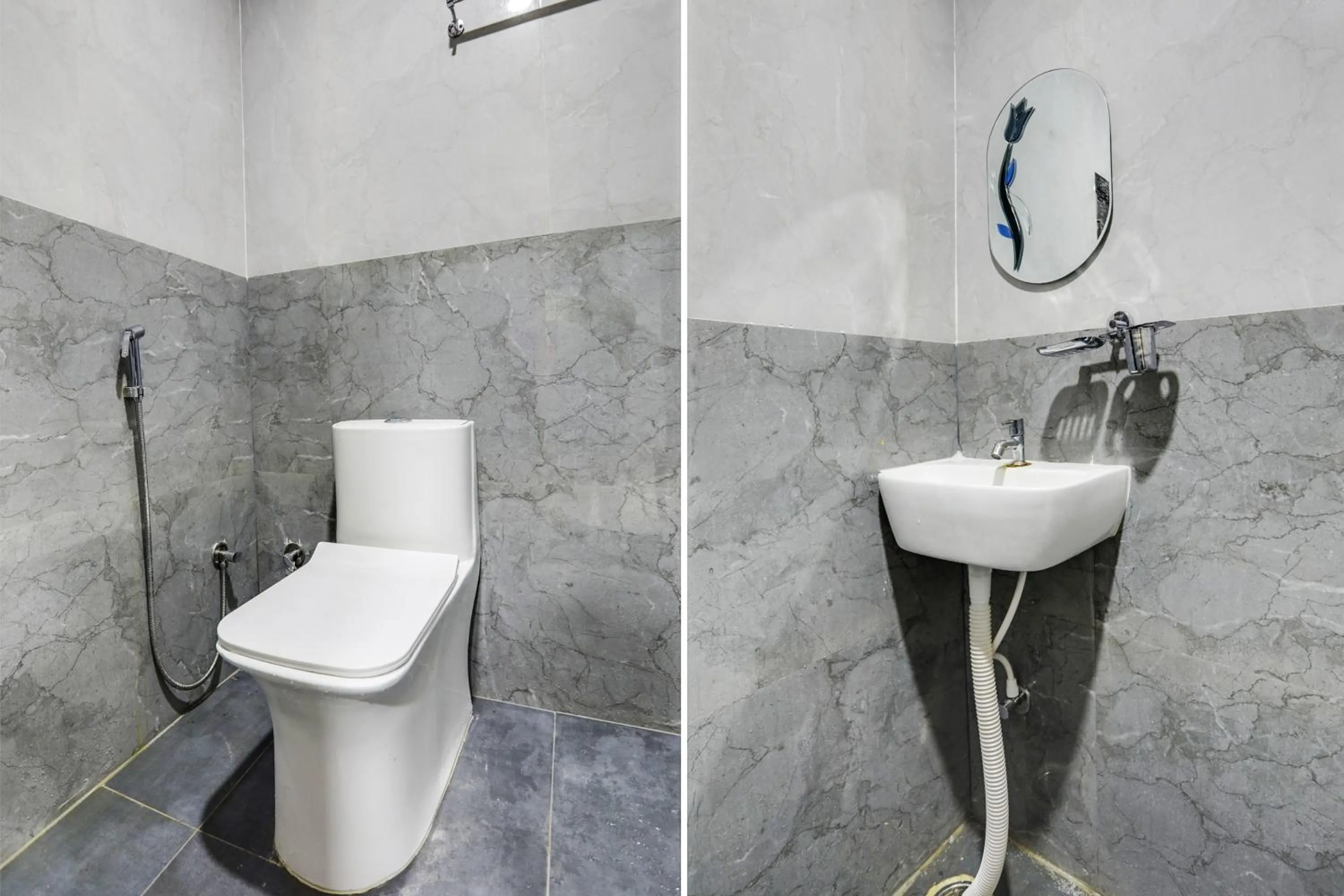 Bathroom in Super Hotel O Madhapur VIP Hills