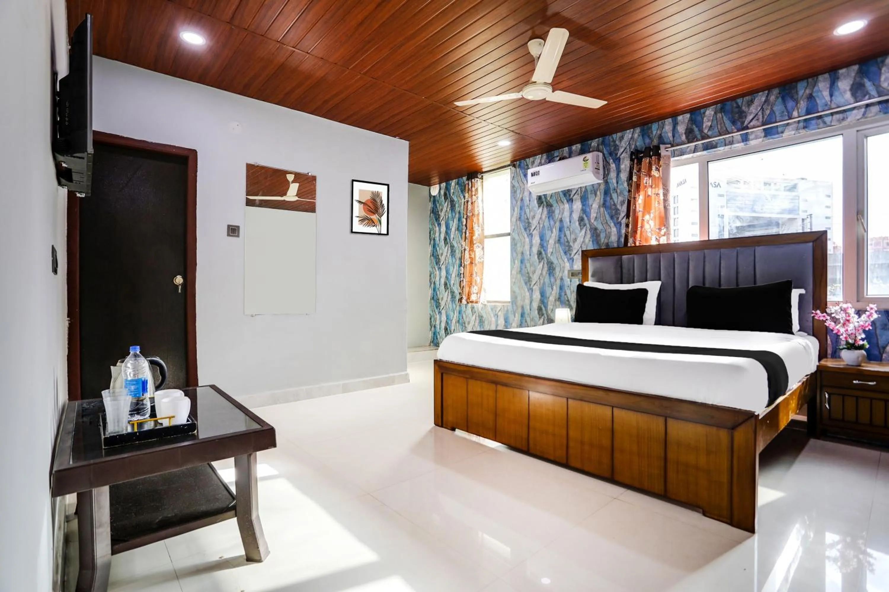 Bedroom, Bed in Super Hotel O Madhapur VIP Hills