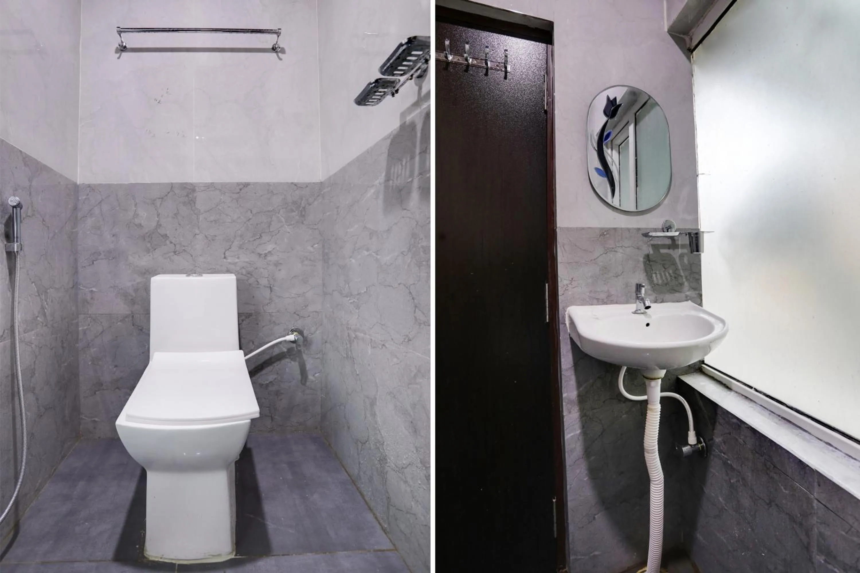 Bathroom in Super Hotel O Madhapur VIP Hills