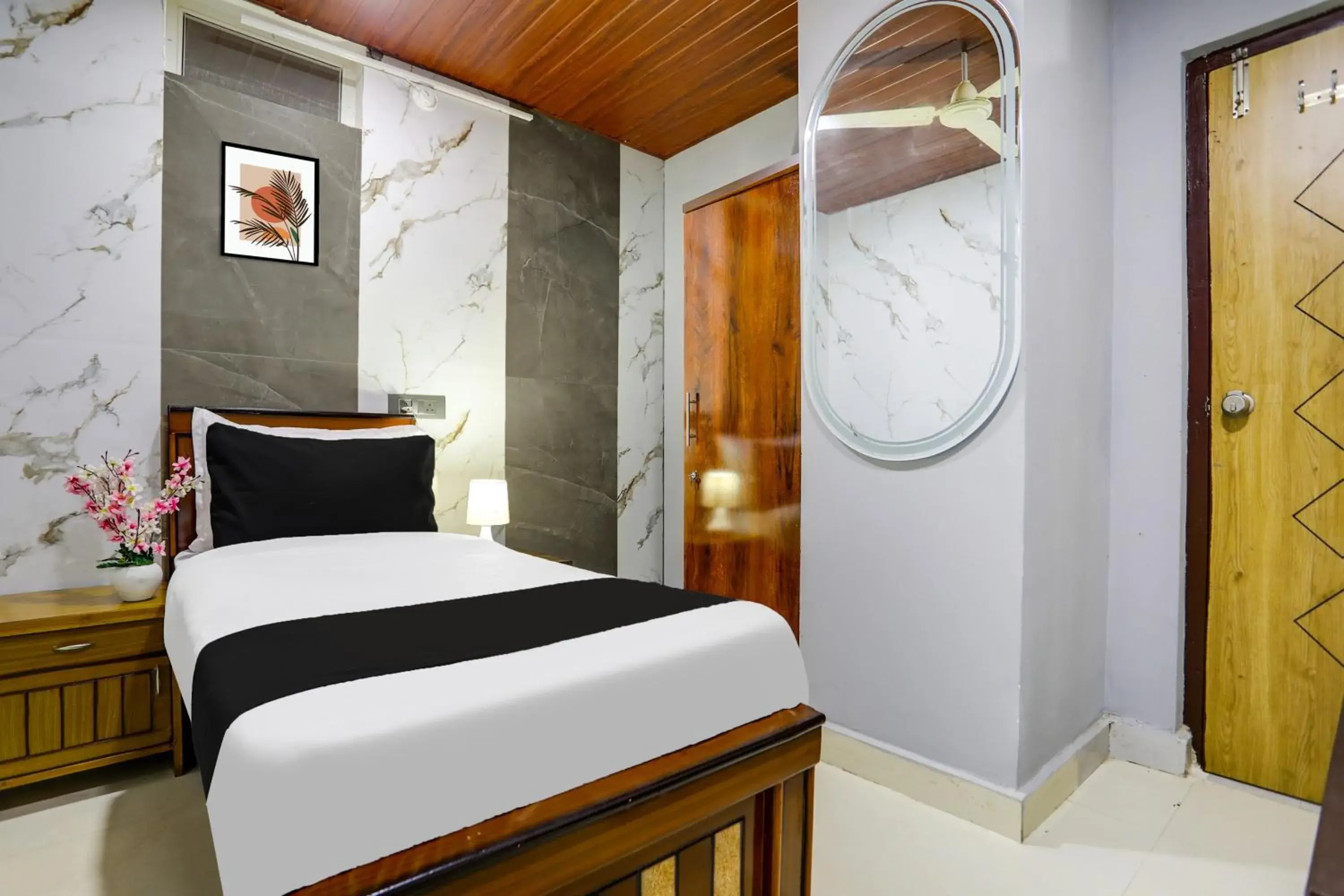 Bedroom, Bed in Super Hotel O Madhapur VIP Hills Bedroom, Bed in Super Hotel O Madhapur VIP Hills