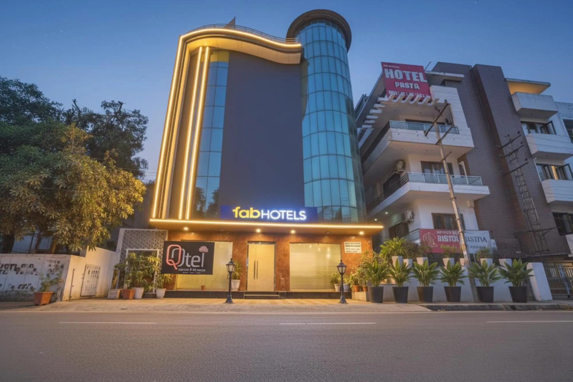 Property building in FabHotel Kaushambi