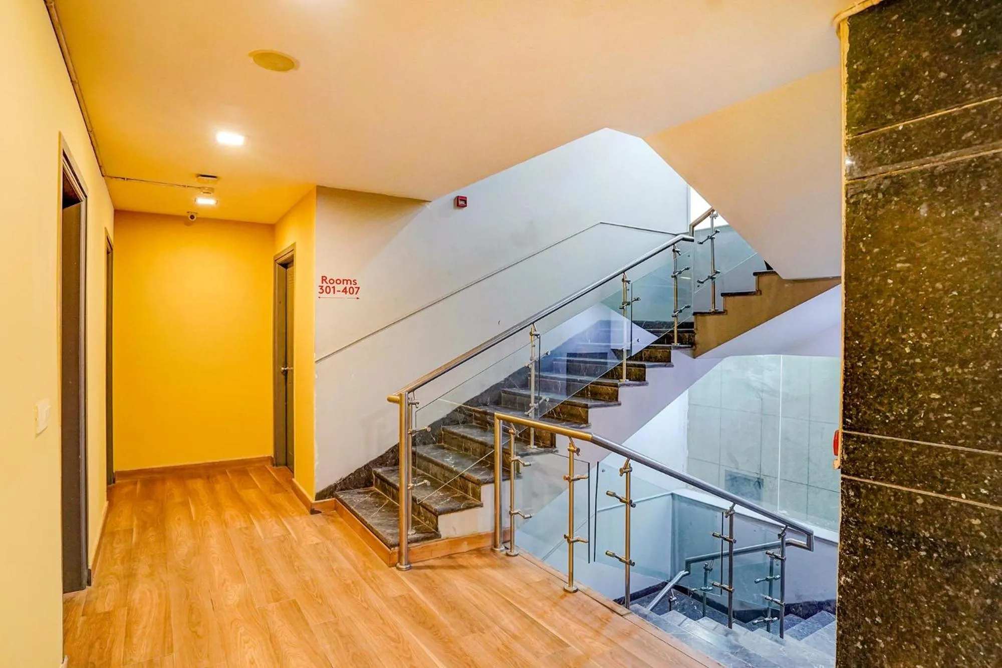 Lobby or reception in FabHotel Kaushambi