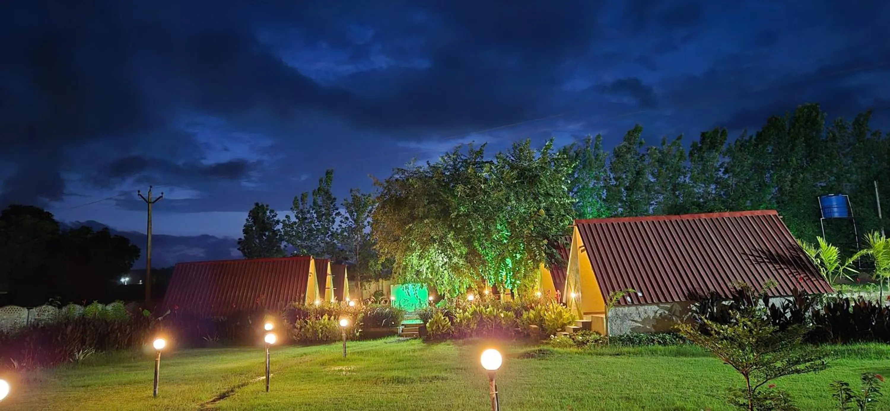 Night in Green Orchid Resort And Farm