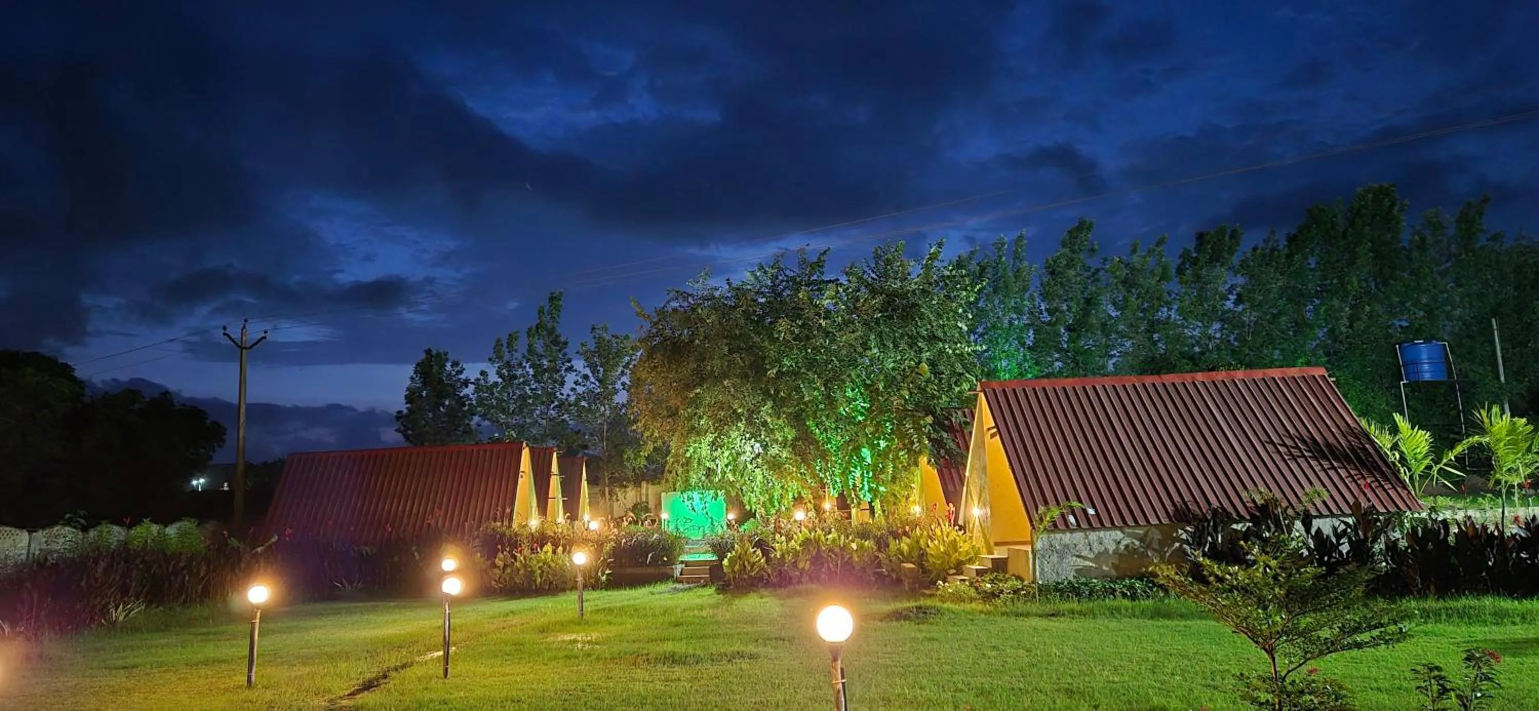 Night in Green Orchid Resort And Farm