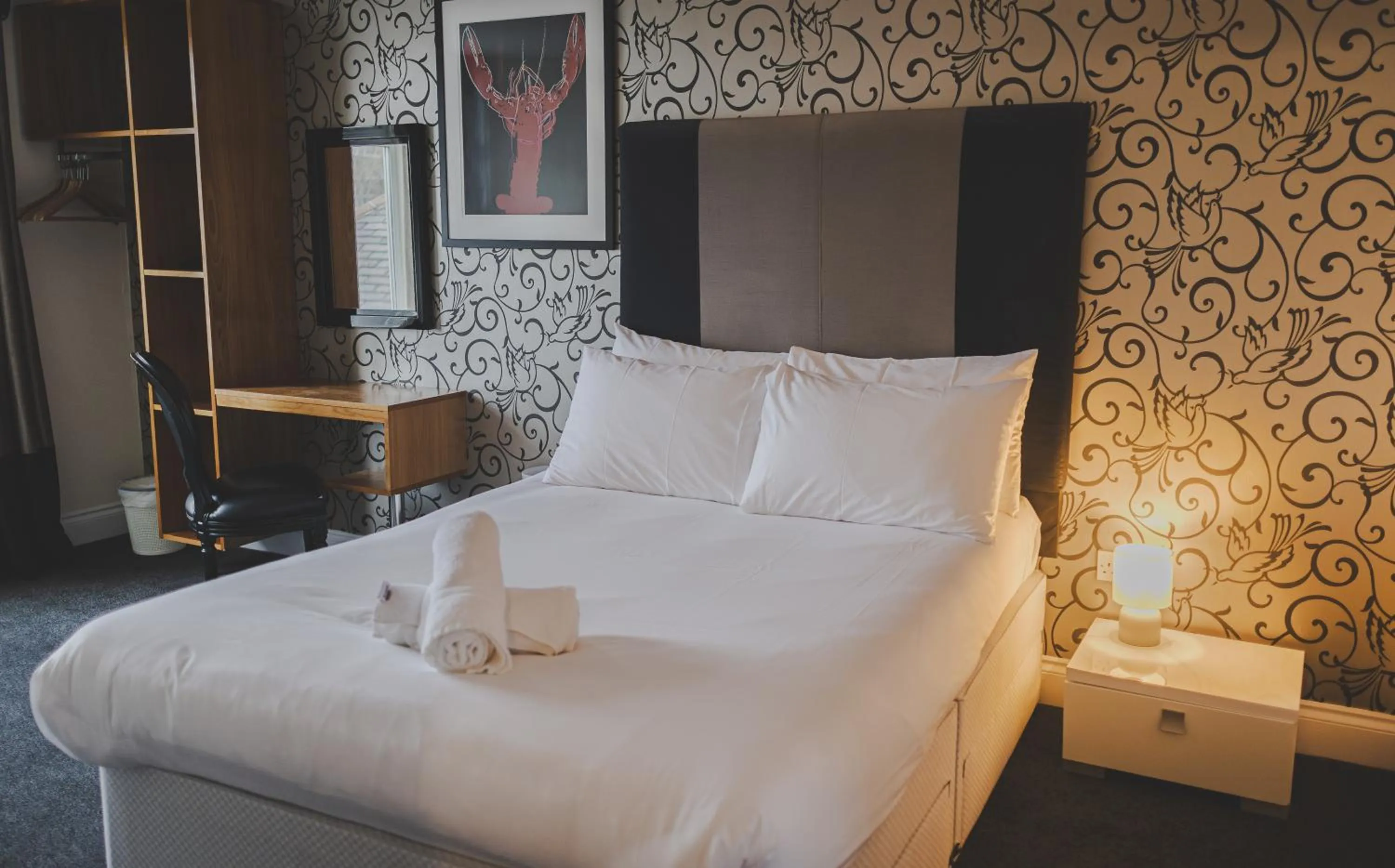 Bed in Kensington House by Warren Collection