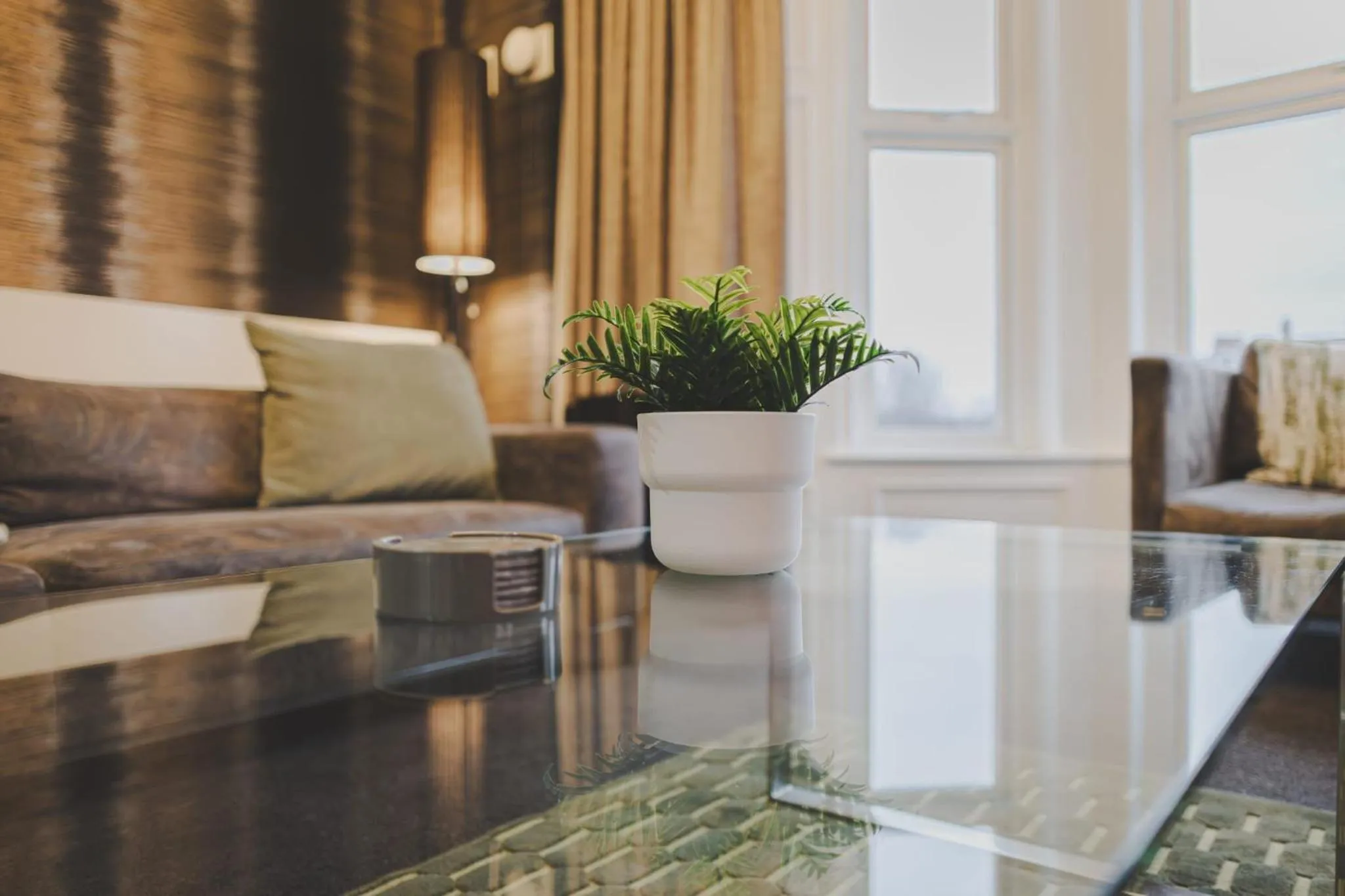 Living room in Kensington House by Warren Collection