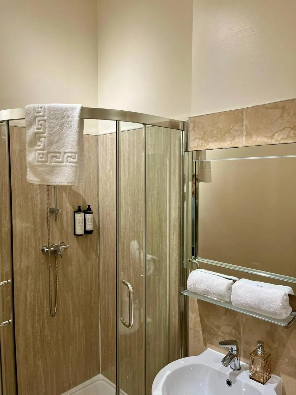 Shower in Kensington House by Warren Collection