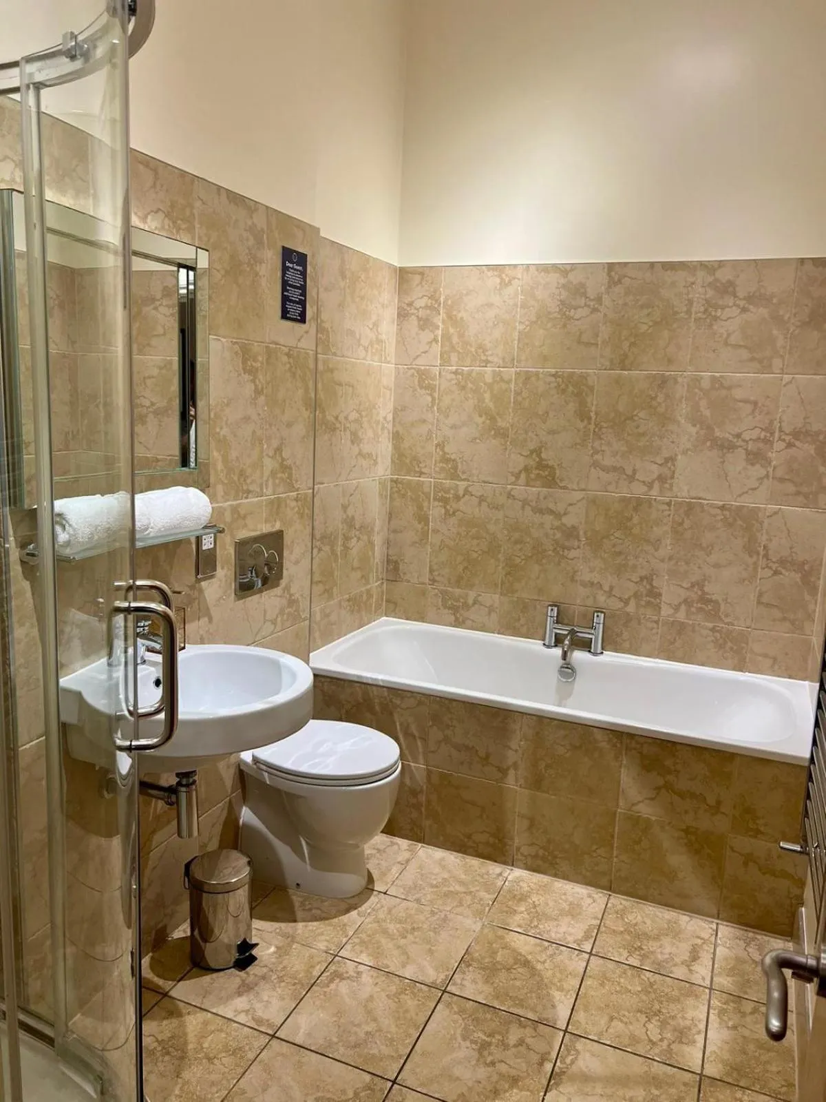 Shower in Kensington House by Warren Collection