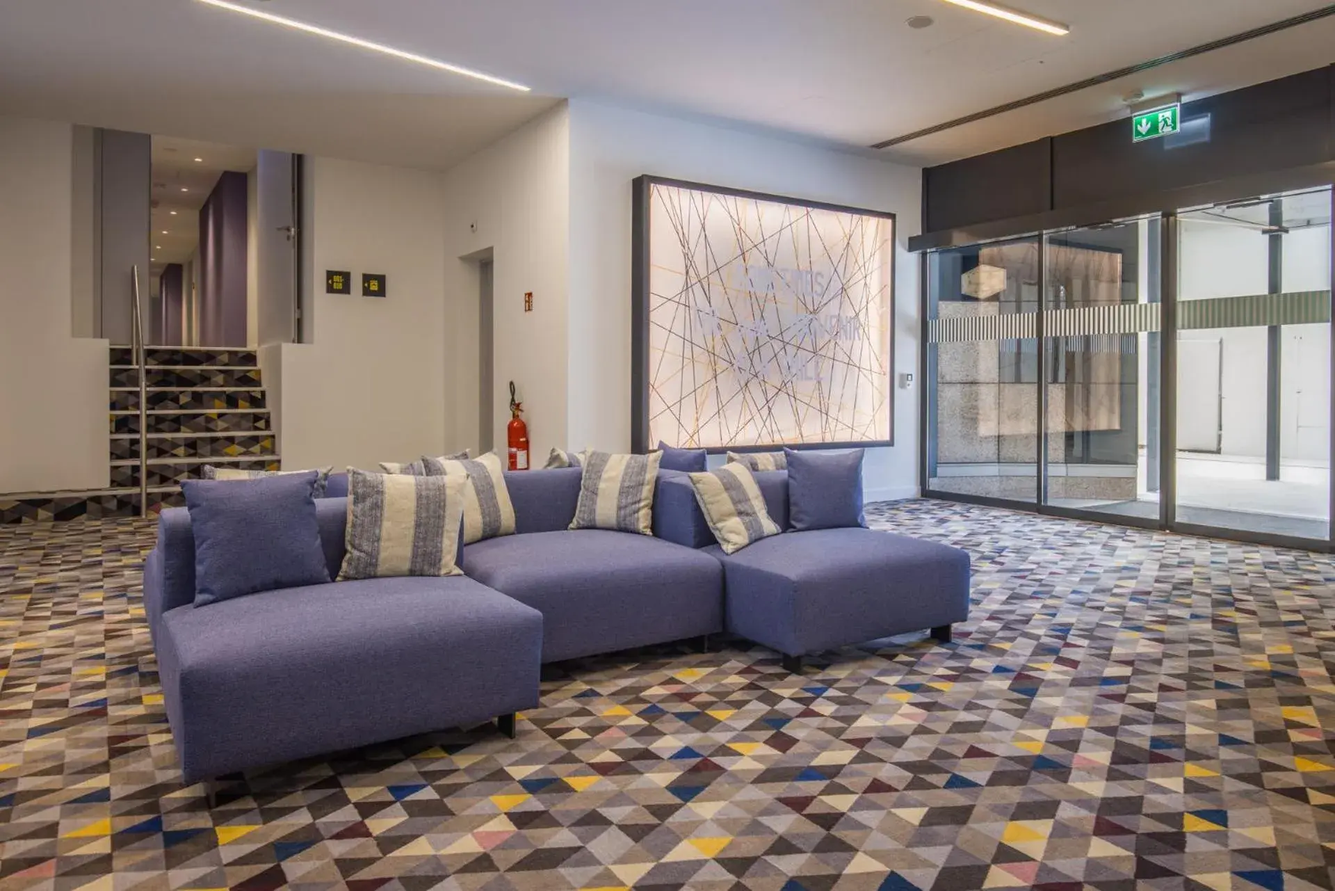 Lobby or reception in Hampton By Hilton Locarno Lobby or reception in Hampton By Hilton Locarno