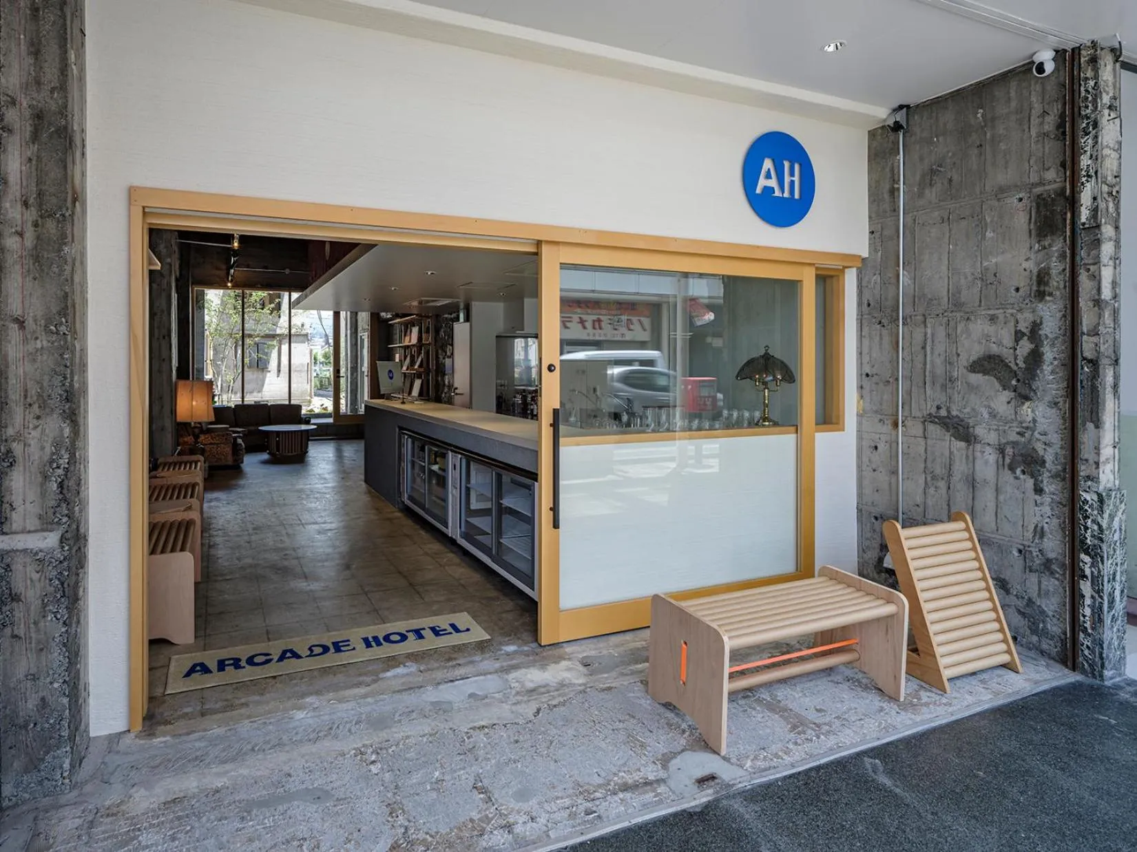 Property building in Arcade Hotel