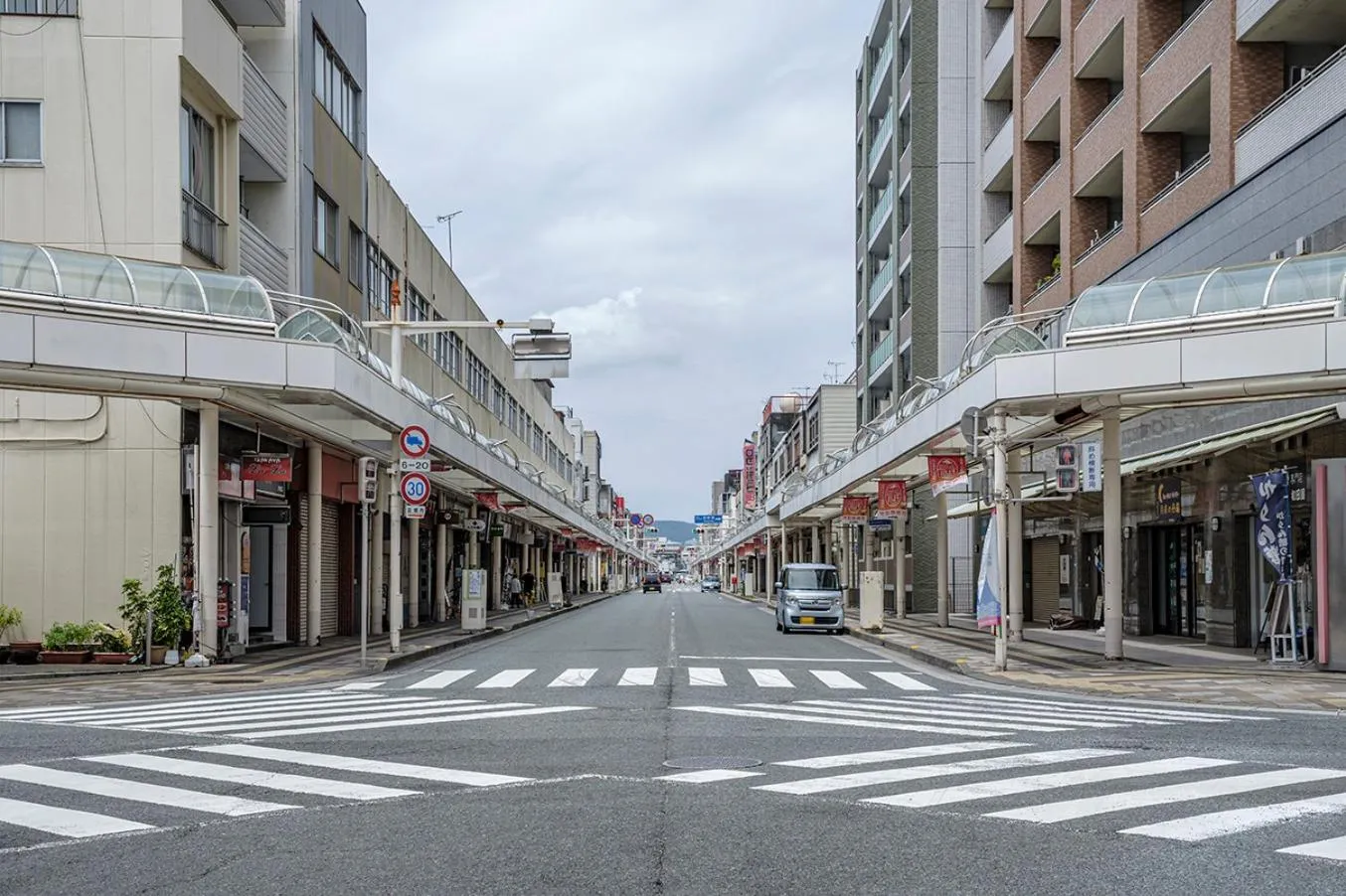 Property building in Arcade Hotel