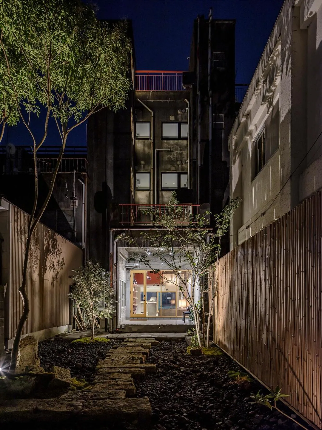 Property building in Arcade Hotel
