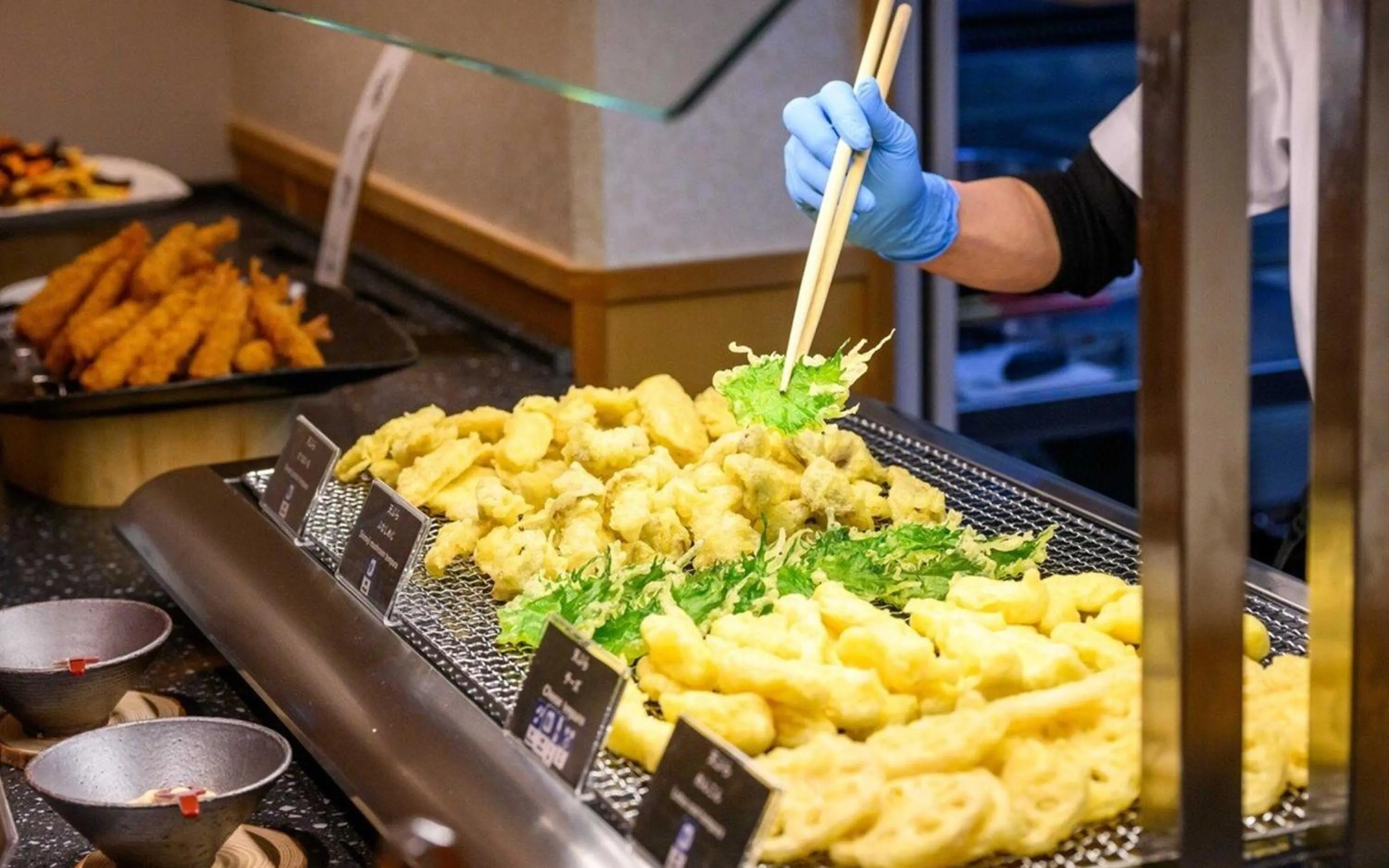 Dinner in Sansuikan Kawayu Midoriya