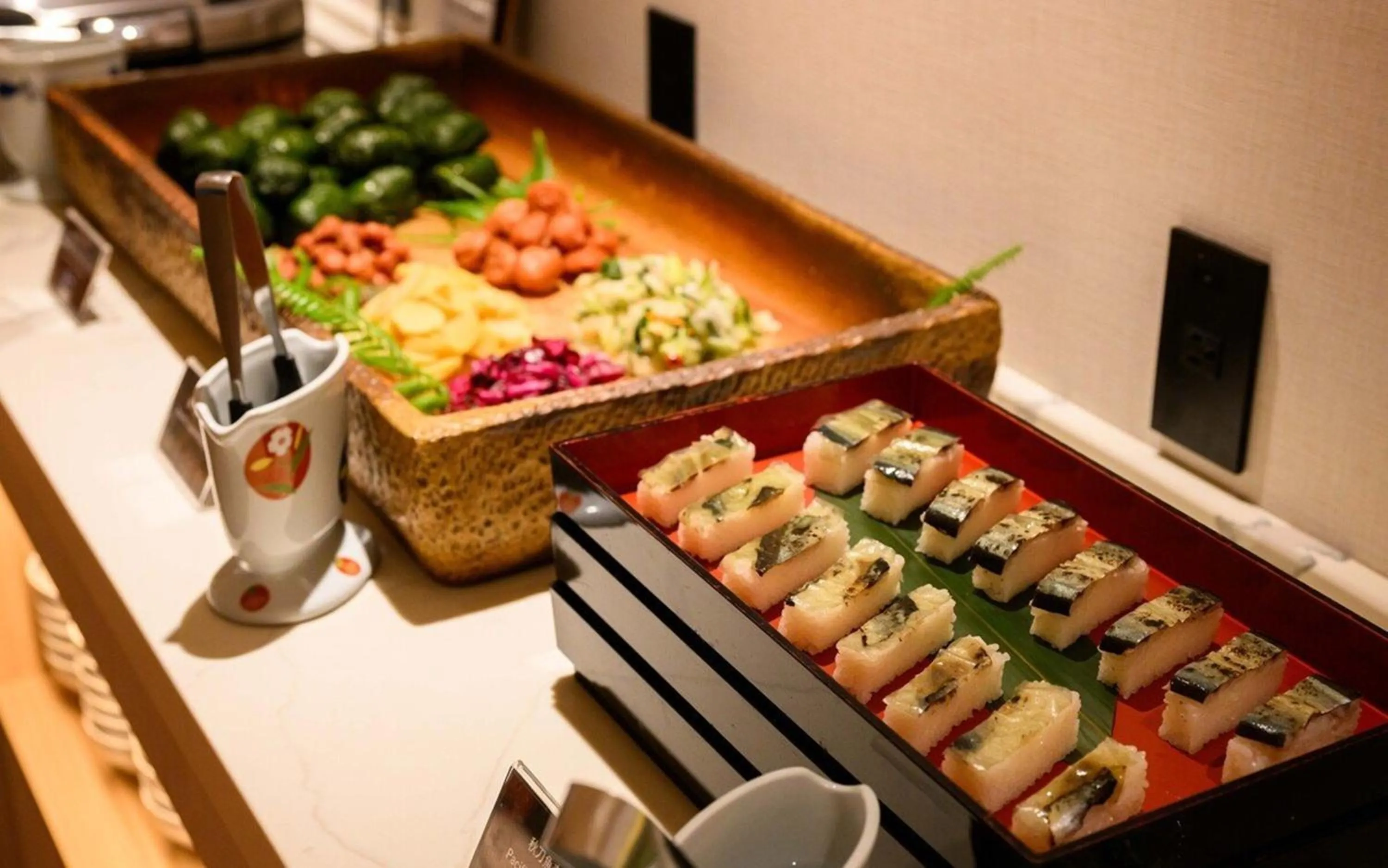 Dinner in Sansuikan Kawayu Midoriya