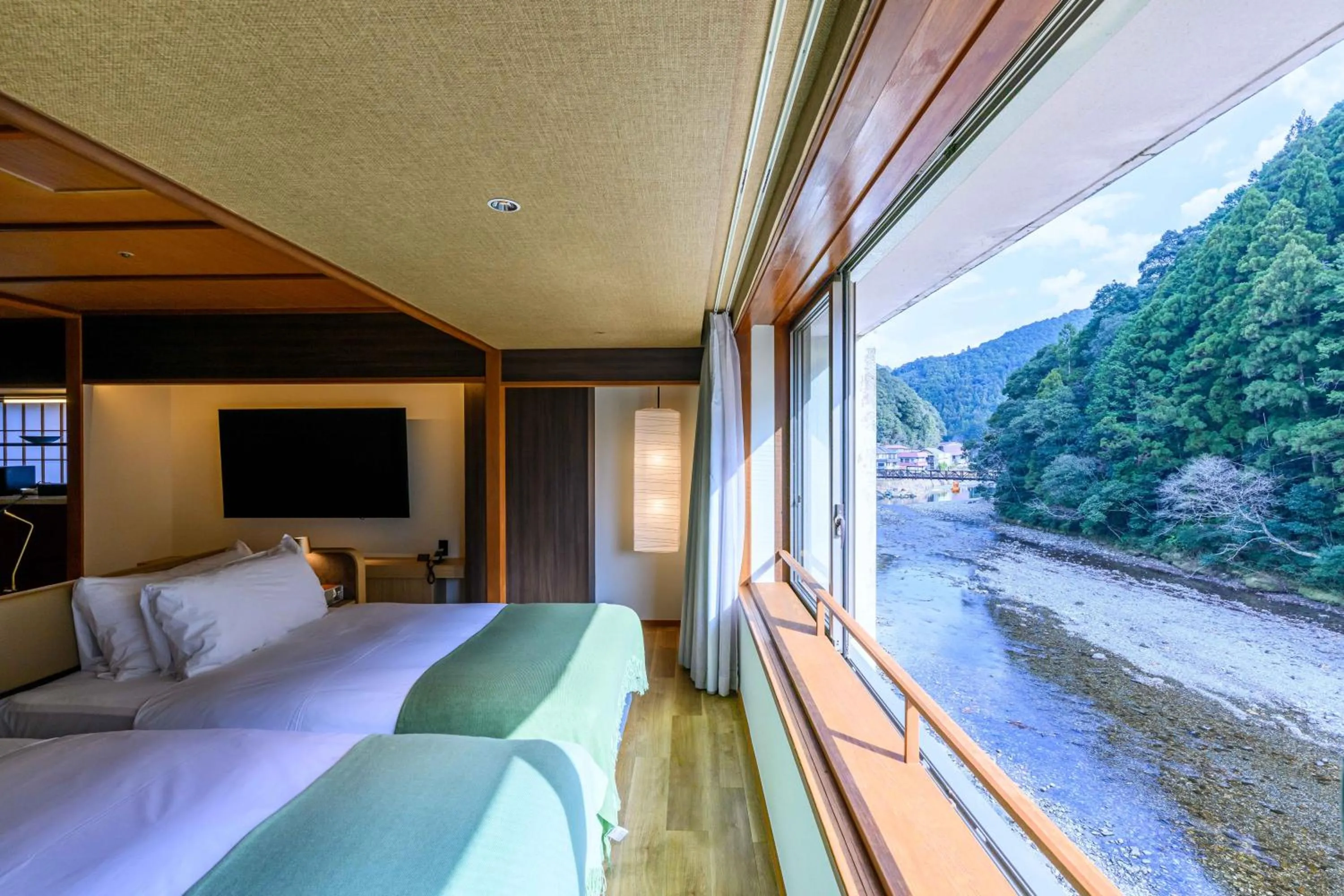 View (from property/room) in Sansuikan Kawayu Midoriya