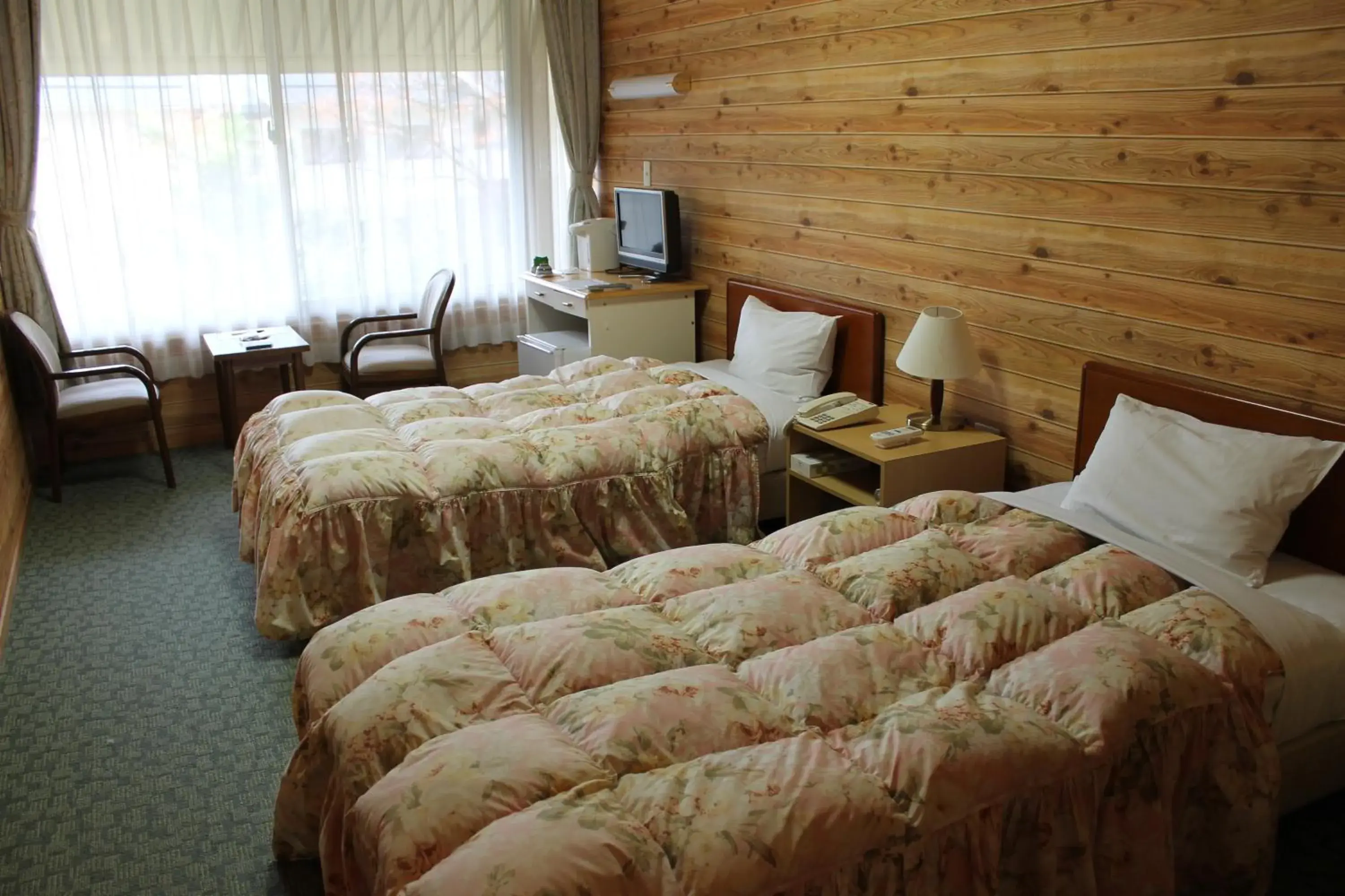 Standard Twin Room - single occupancy in Sansuikan Kawayu Midoriya Standard Twin Room - single occupancy in Sansuikan Kawayu Midoriya