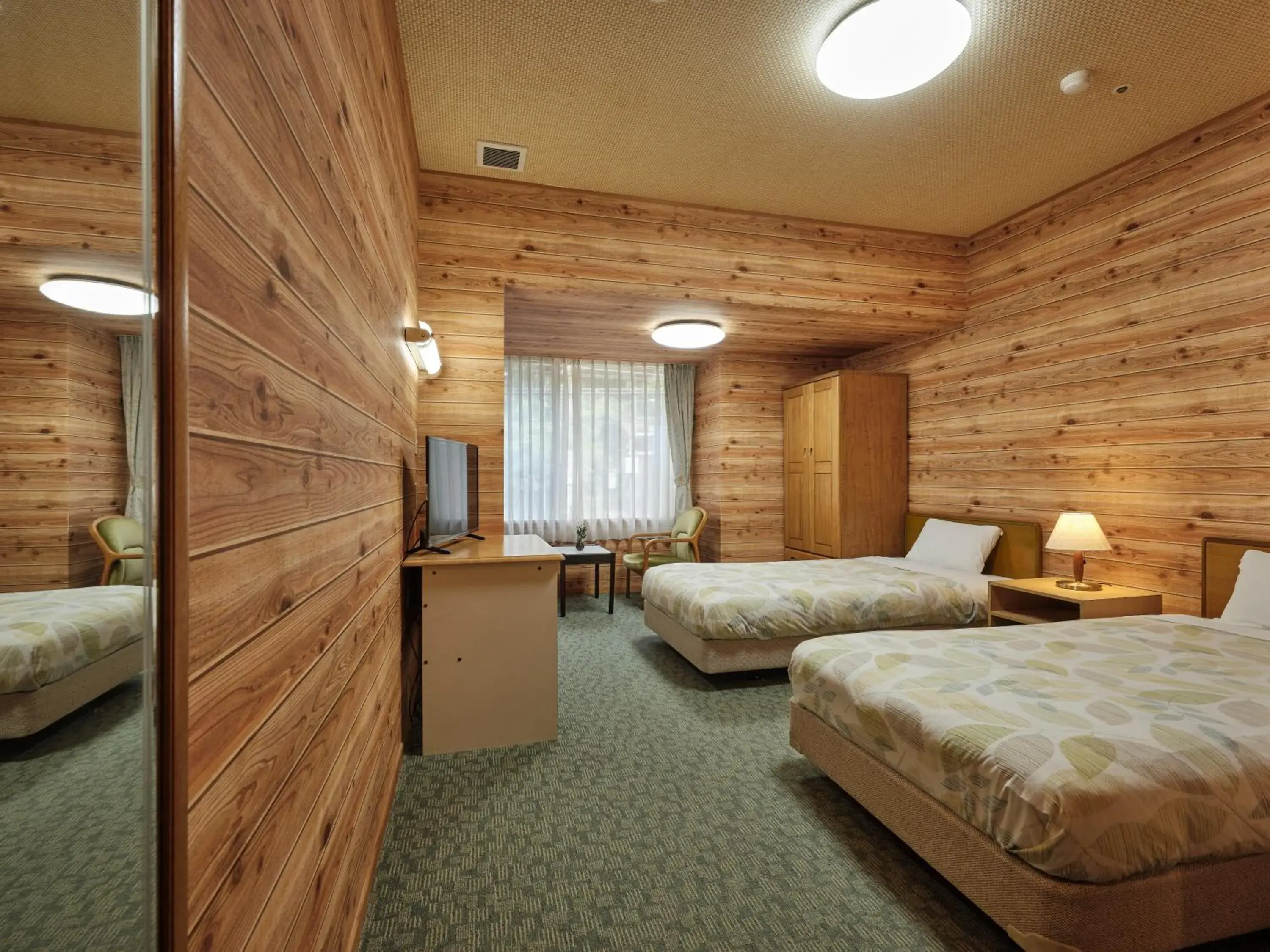 Standard Twin Room - single occupancy in Sansuikan Kawayu Midoriya Standard Twin Room - single occupancy in Sansuikan Kawayu Midoriya