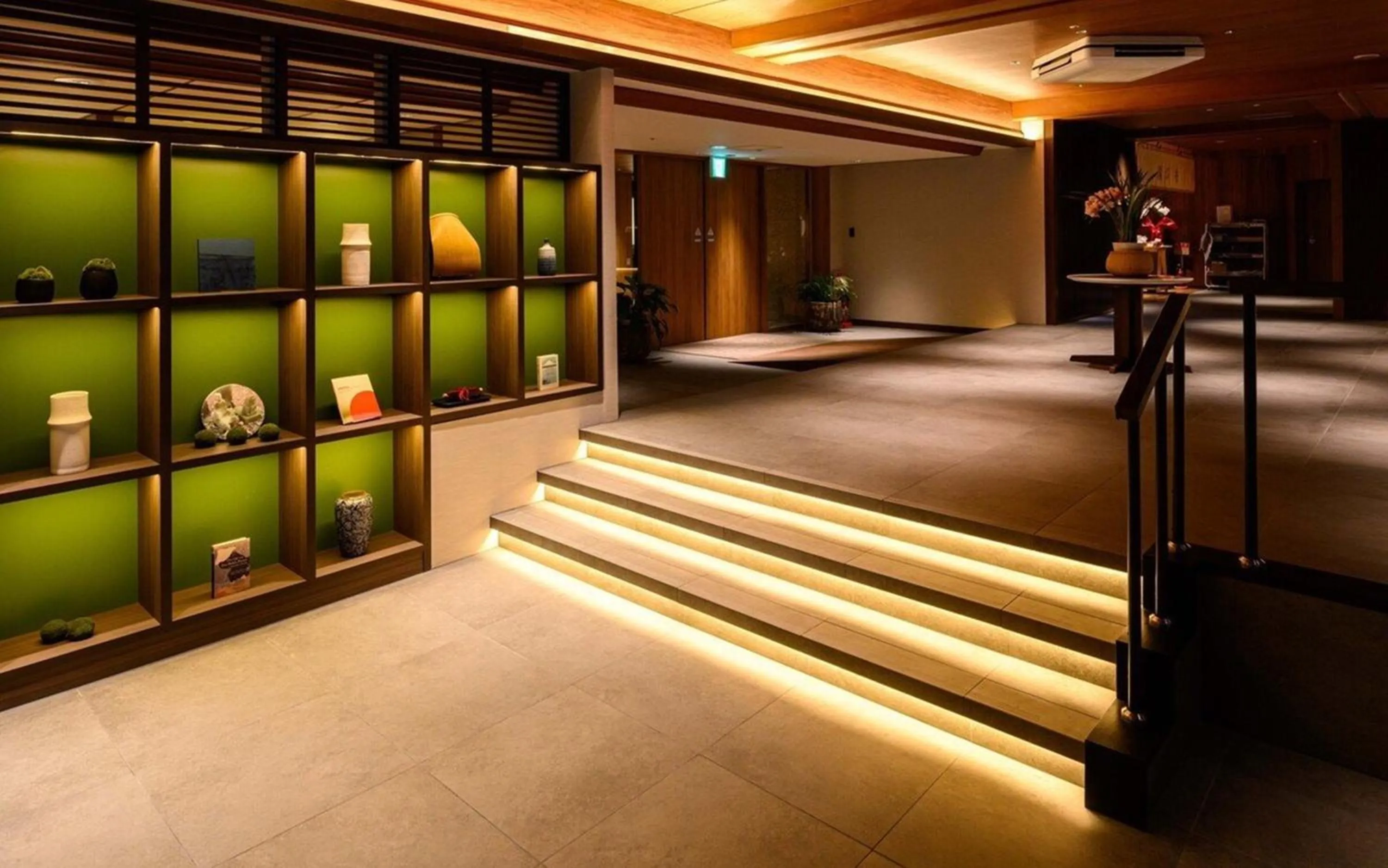 Lobby or reception in Sansuikan Kawayu Midoriya
