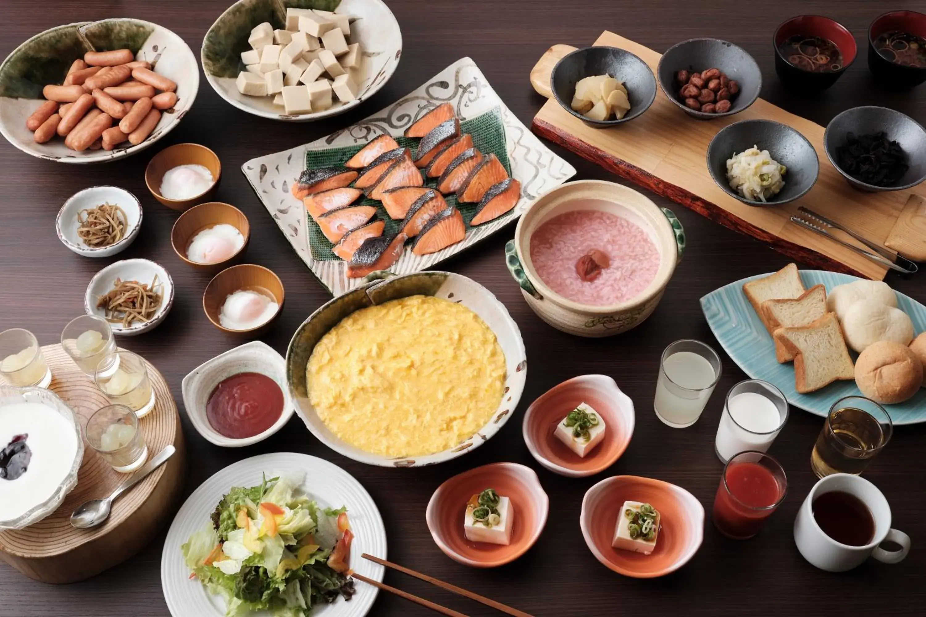 Breakfast in Sansuikan Kawayu Midoriya Breakfast in Sansuikan Kawayu Midoriya