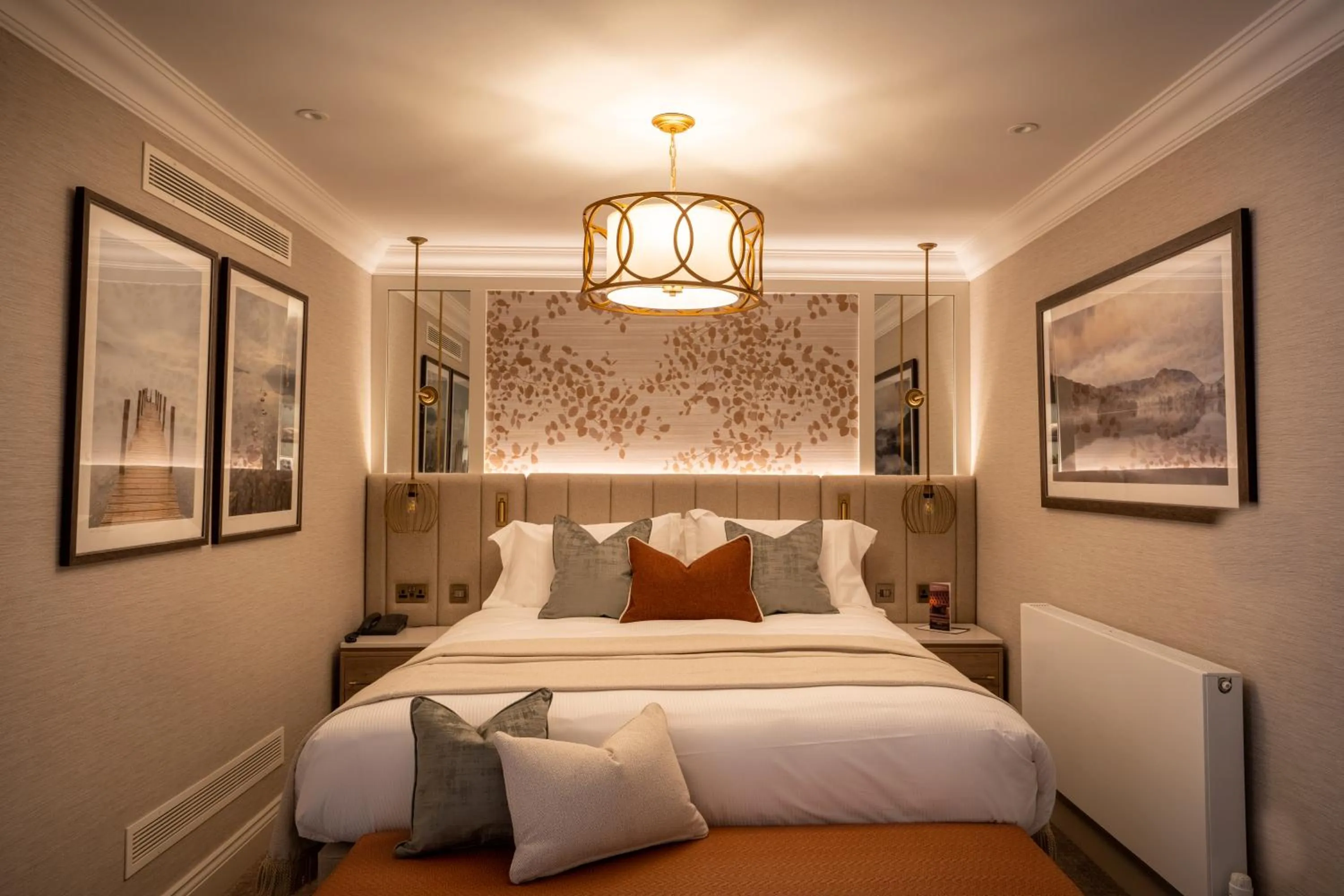 Bed in Armathwaite Hall Hotel & Spa