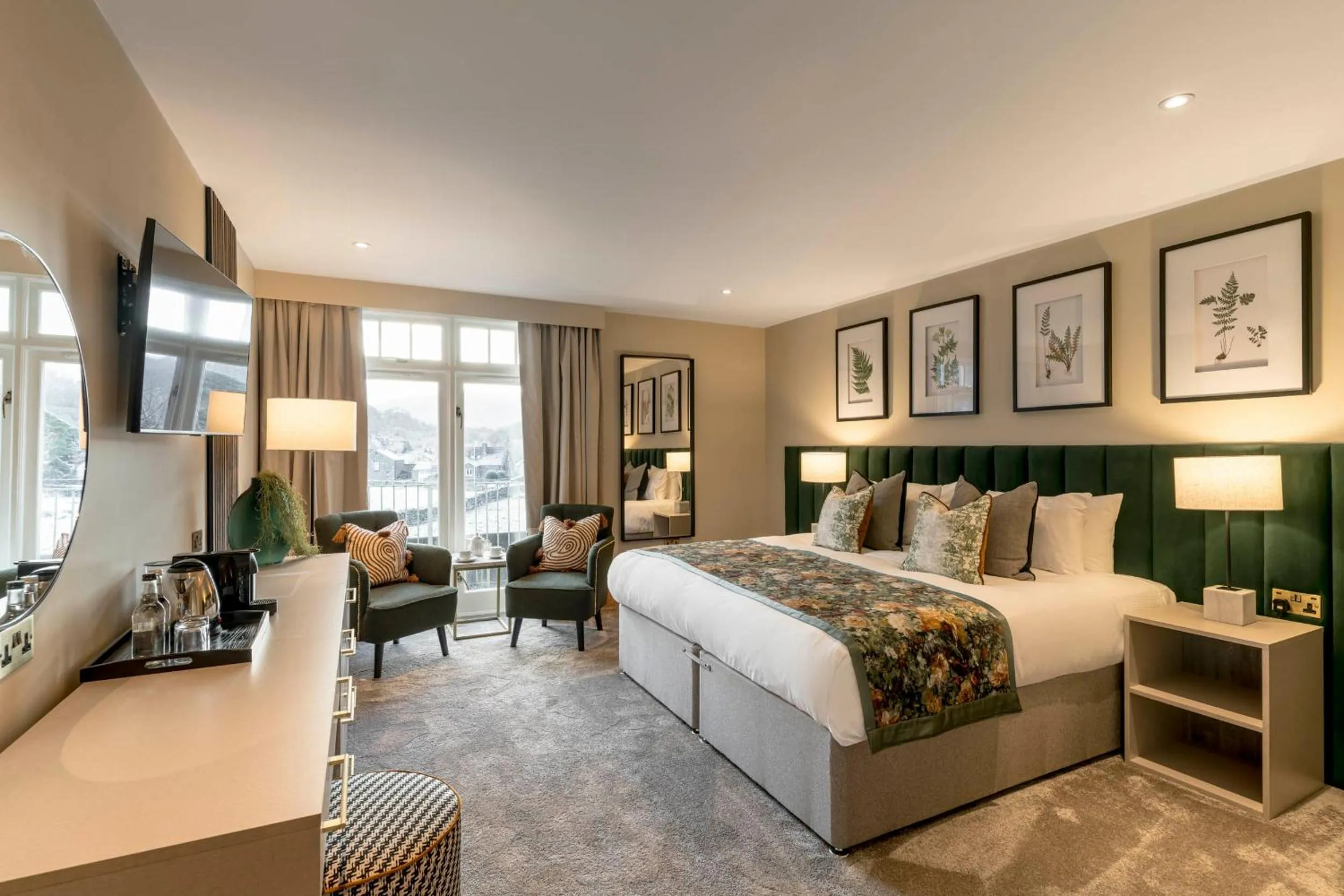 Bedroom, Bed in Borrowdale Gates Hotel