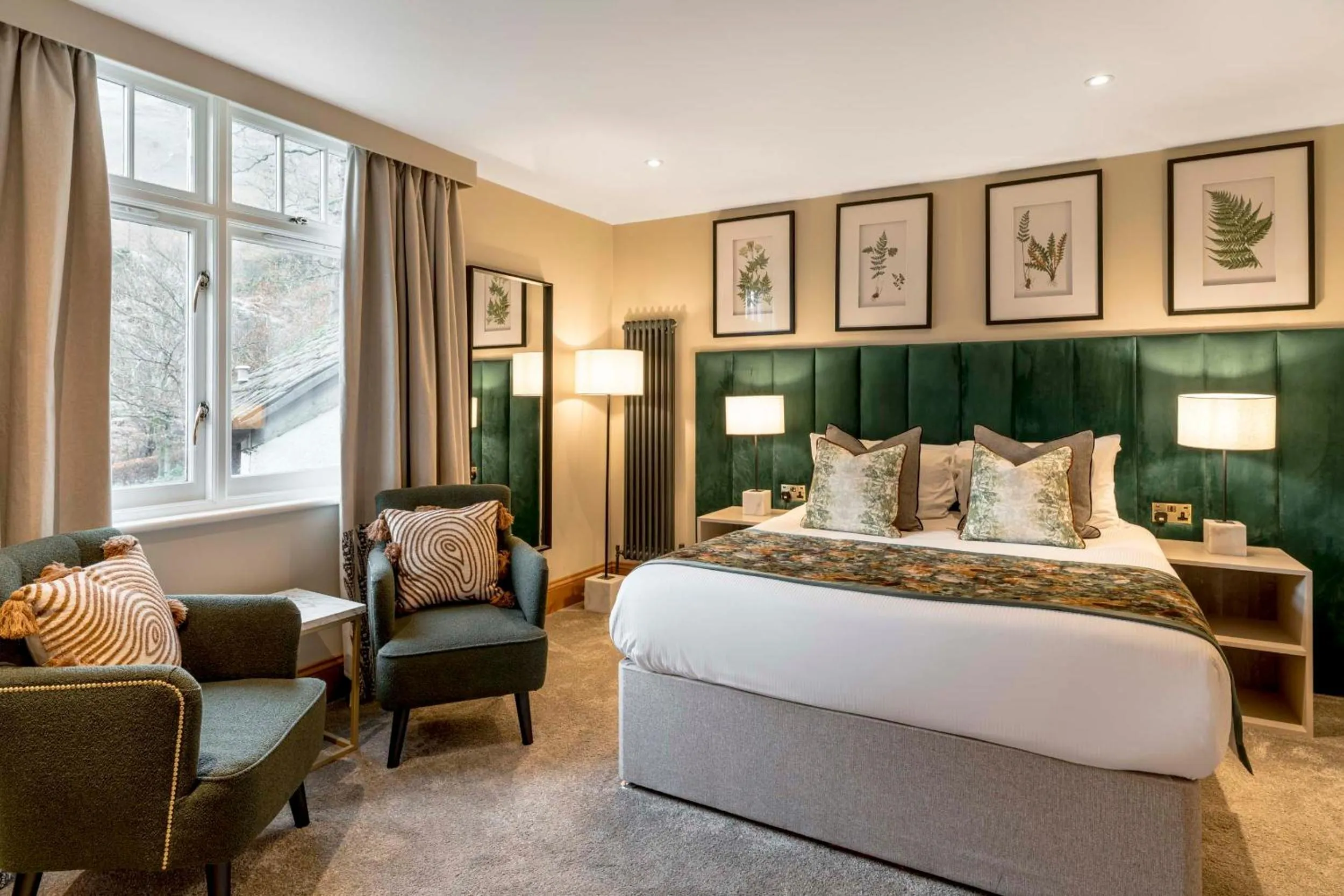 Bedroom, Bed in Borrowdale Gates Hotel