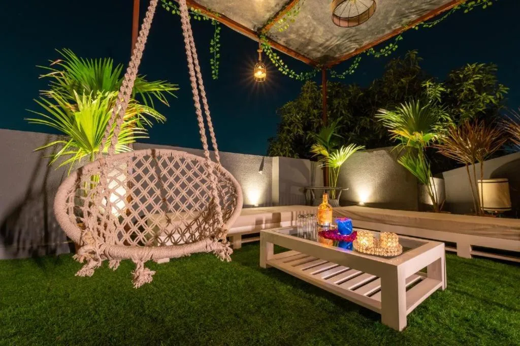 Seating area in Gulmohar Mansion - A Boutique Stay