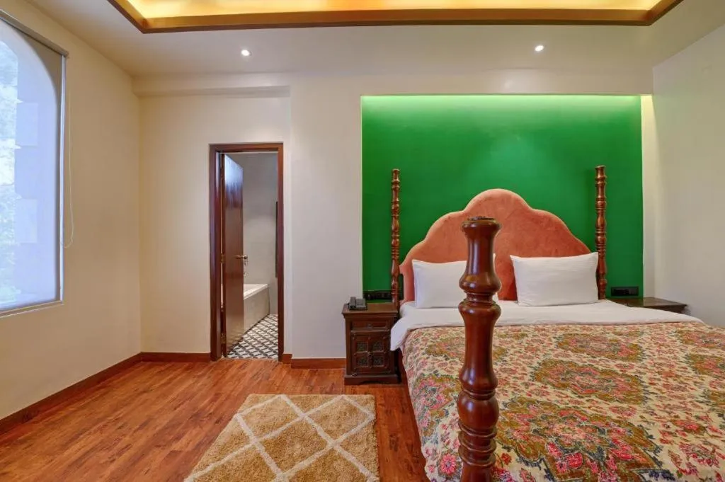 Bed in Gulmohar Mansion - A Boutique Stay