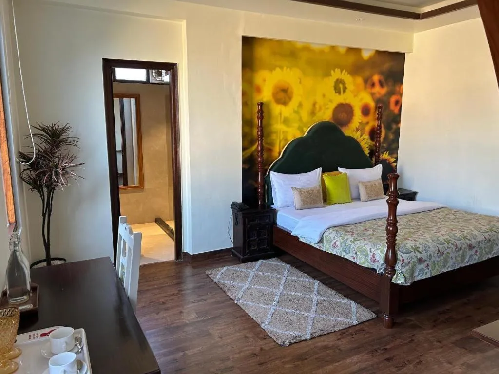 Bed in Gulmohar Mansion - A Boutique Stay
