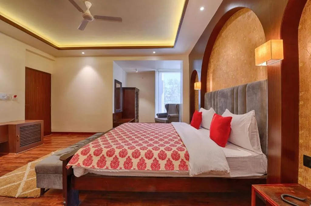 Bed in Gulmohar Mansion - A Boutique Stay