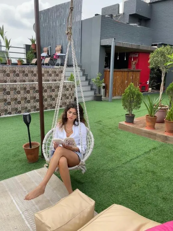 Garden in Gulmohar Mansion - A Boutique Stay