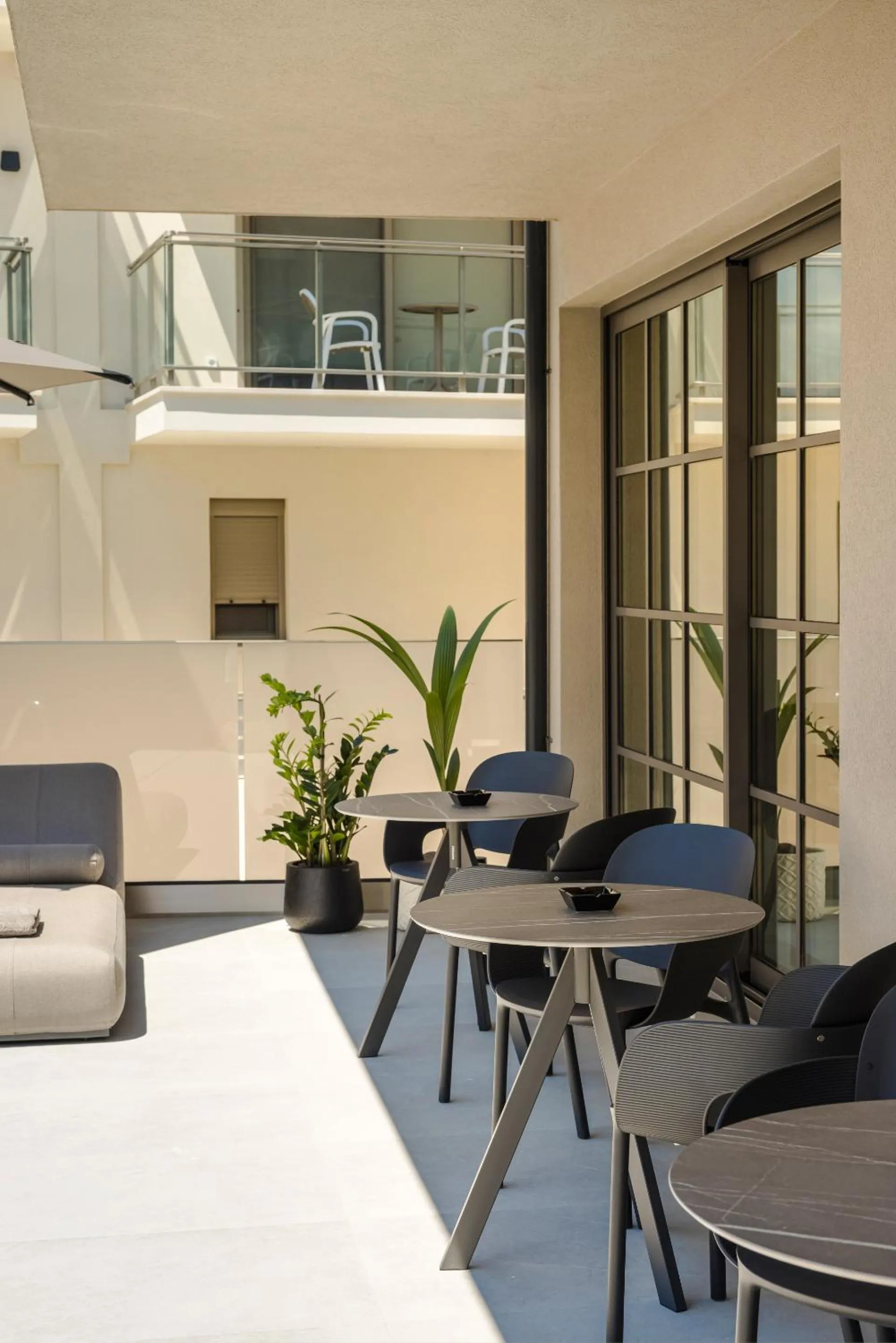 Balcony/Terrace in G Boutique Hotel Kefalonia