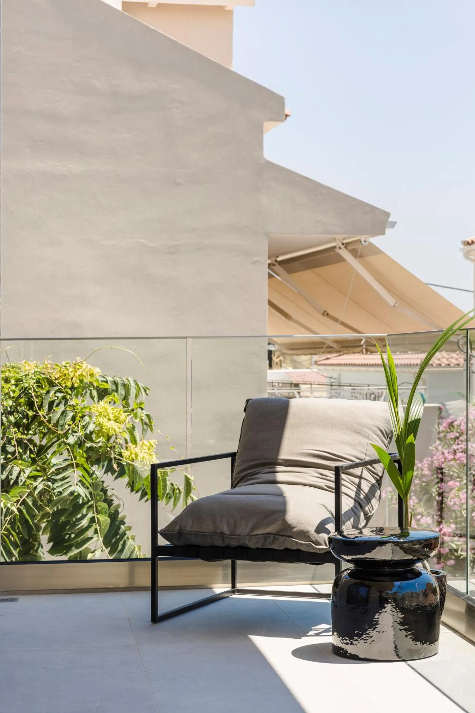 Balcony/Terrace in G Boutique Hotel Kefalonia