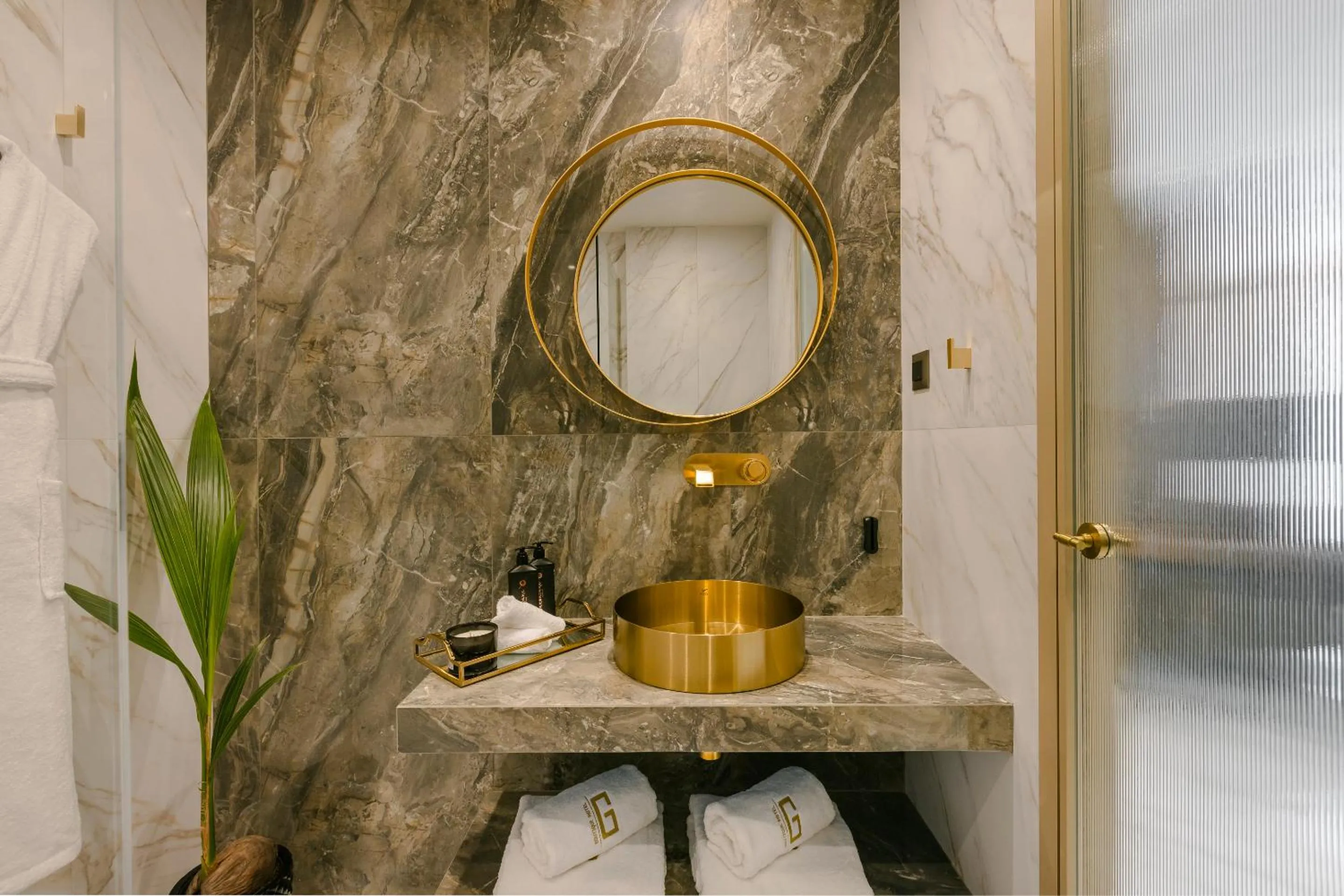 Bathroom in G Boutique Hotel Kefalonia