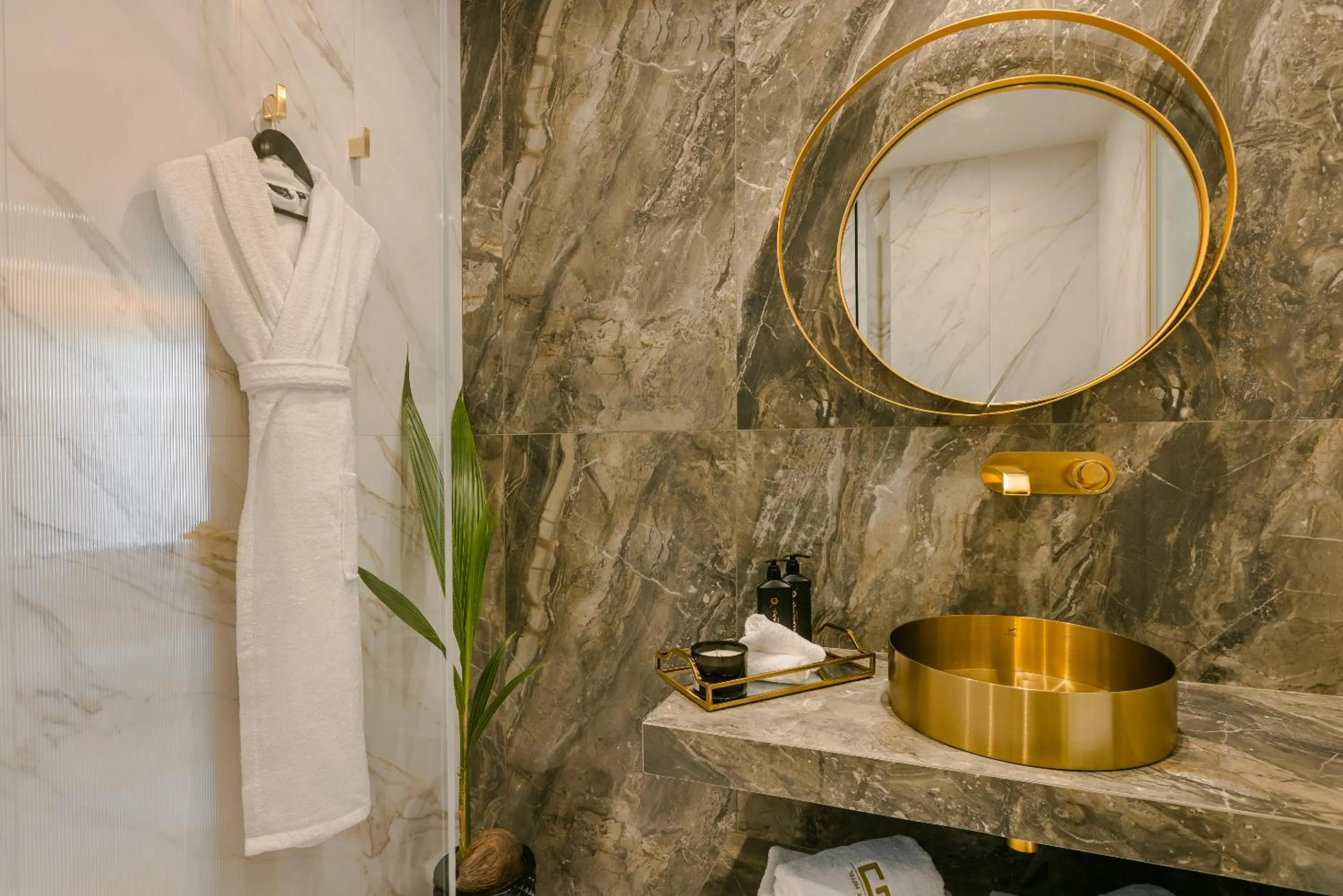 Bathroom in G Boutique Hotel Kefalonia