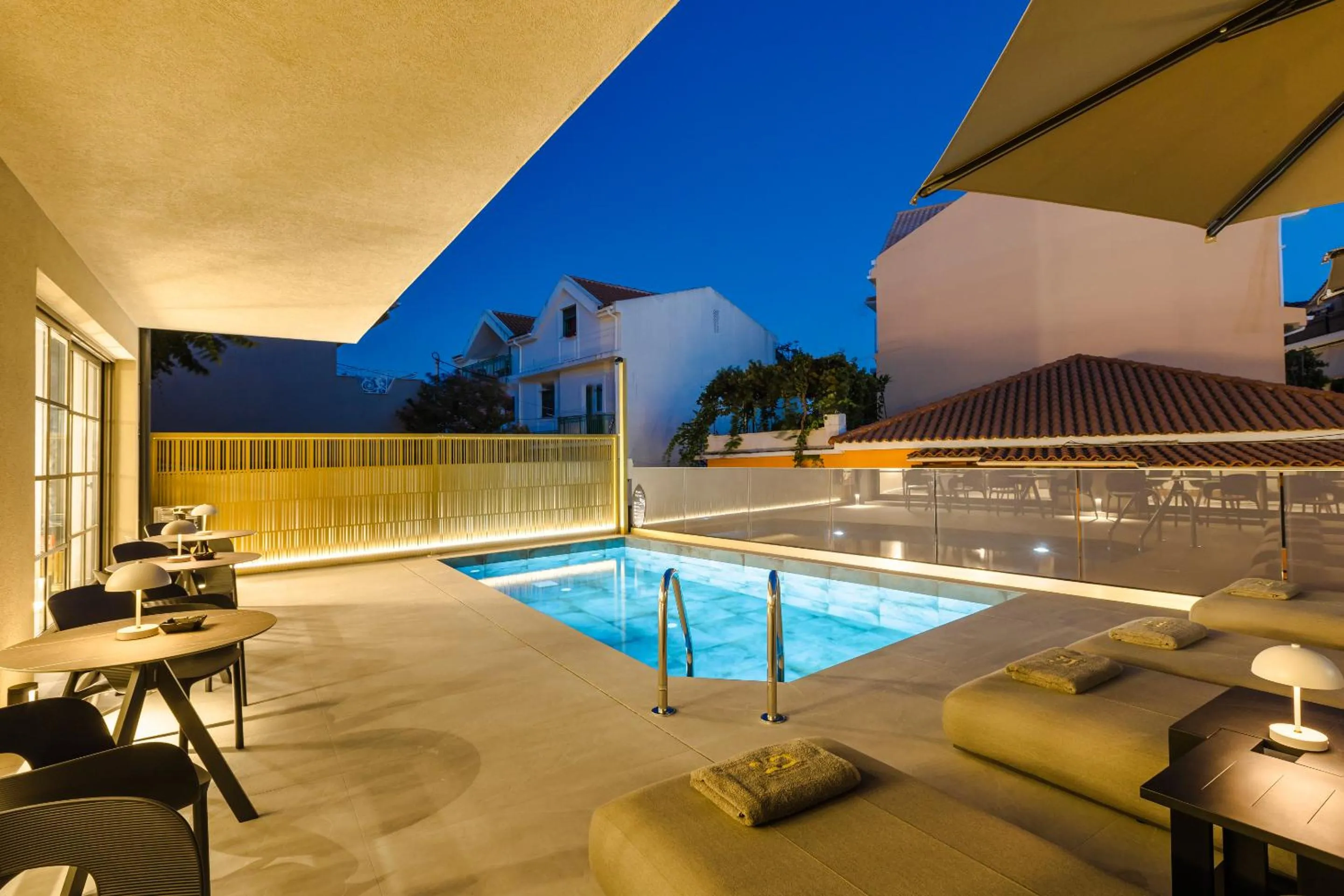 Balcony/Terrace in G Boutique Hotel Kefalonia