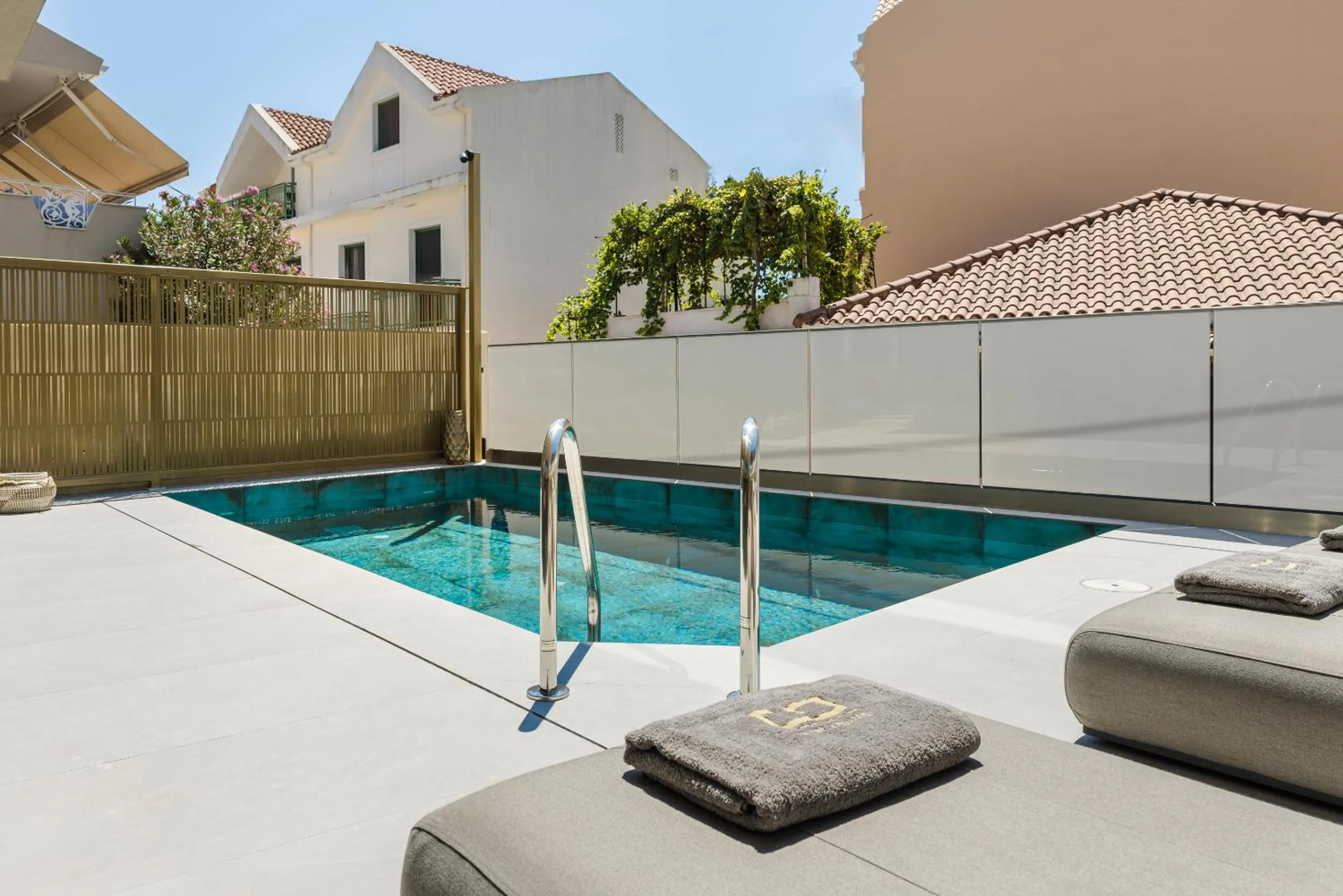Balcony/Terrace in G Boutique Hotel Kefalonia