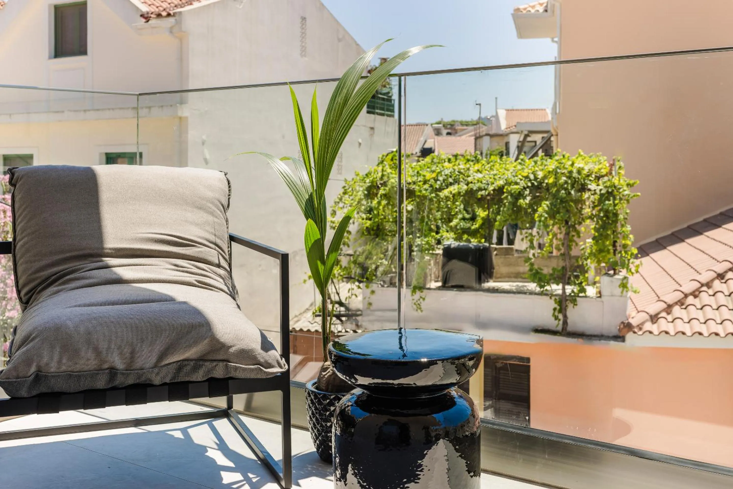 Balcony/Terrace in G Boutique Hotel Kefalonia