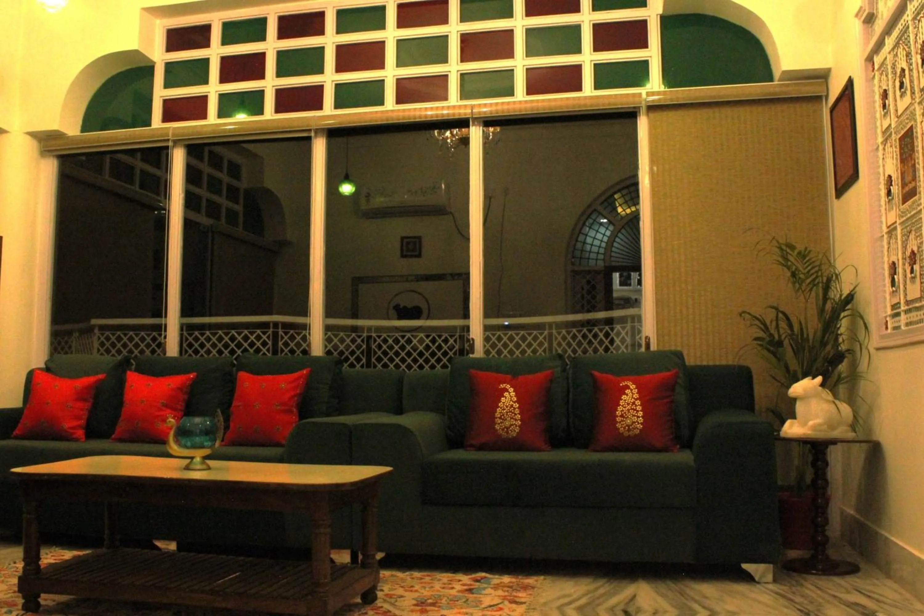 Living room in The Nandi International Boutique Stay