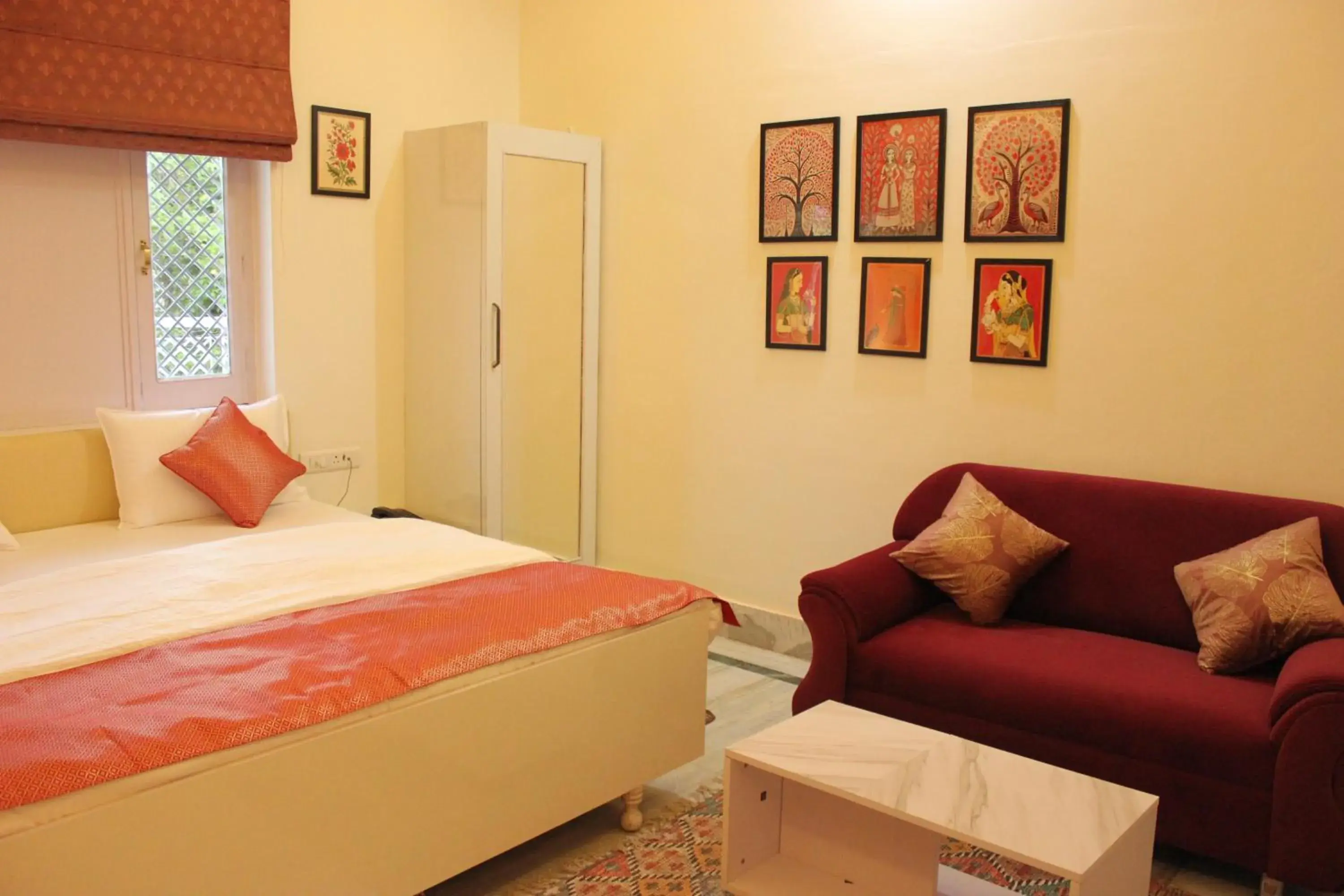 Bed in The Nandi International Boutique Stay Bed in The Nandi International Boutique Stay