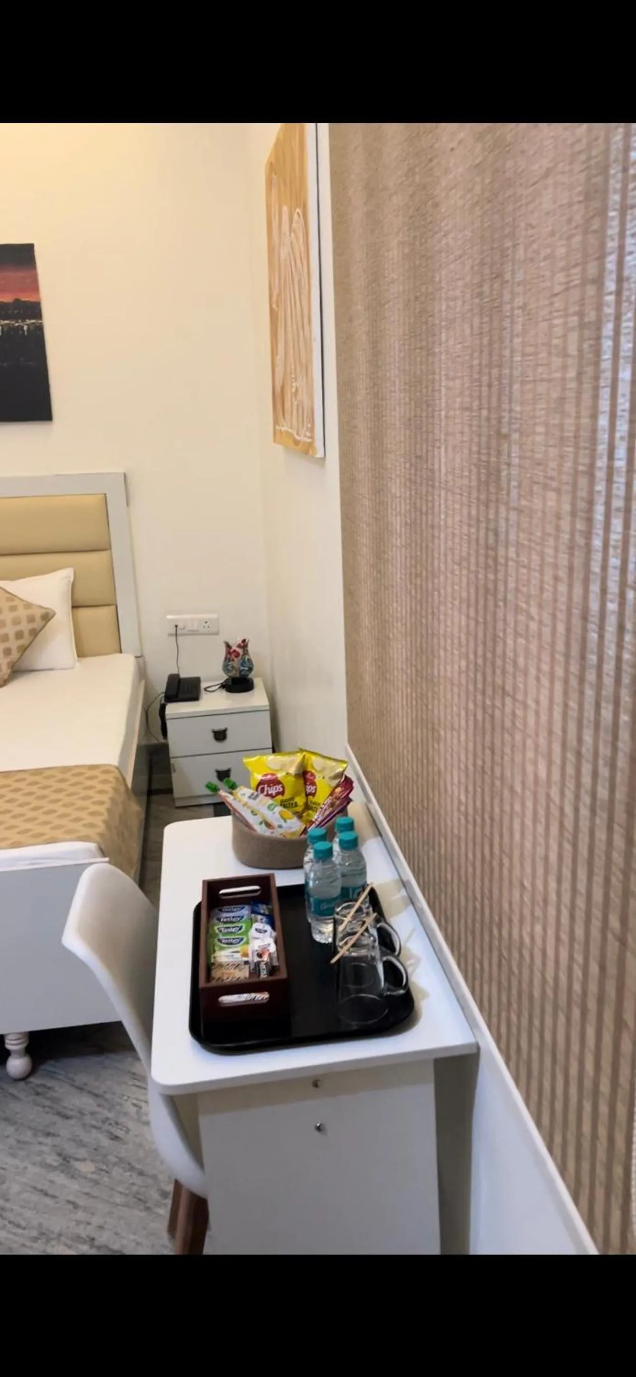 Bed in The Nandi International Boutique Stay