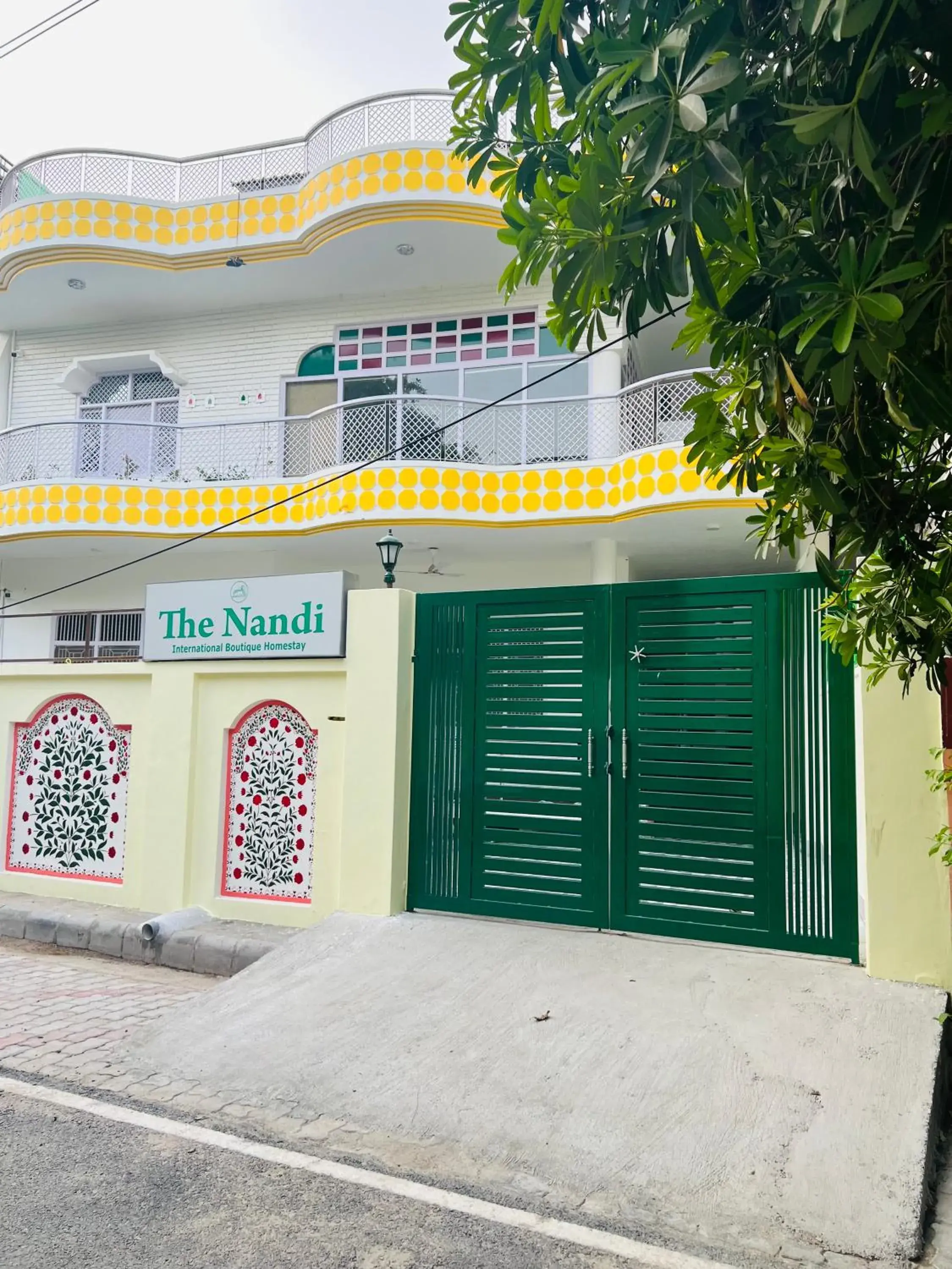 Property building in The Nandi International Boutique Stay Property building in The Nandi International Boutique Stay