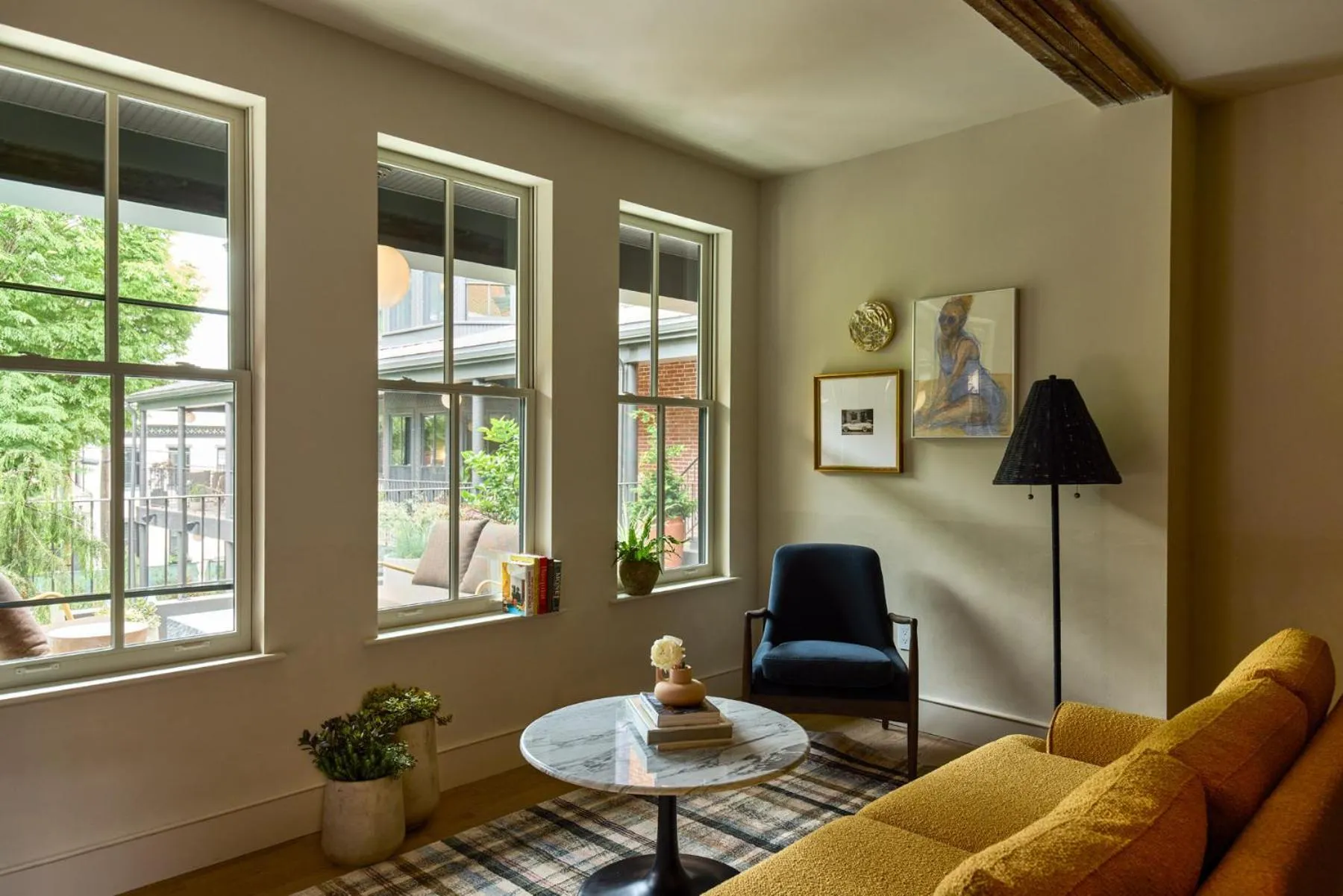 Living room in Anna and Bel