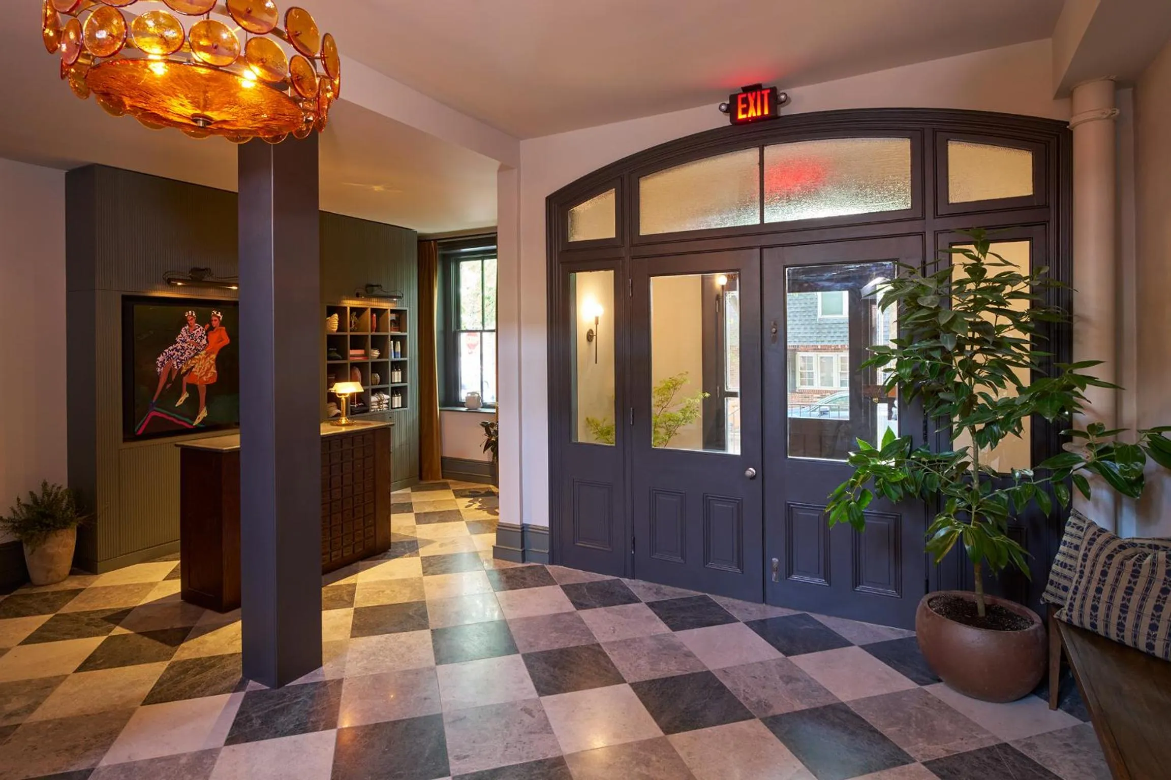 Lobby or reception in Anna and Bel