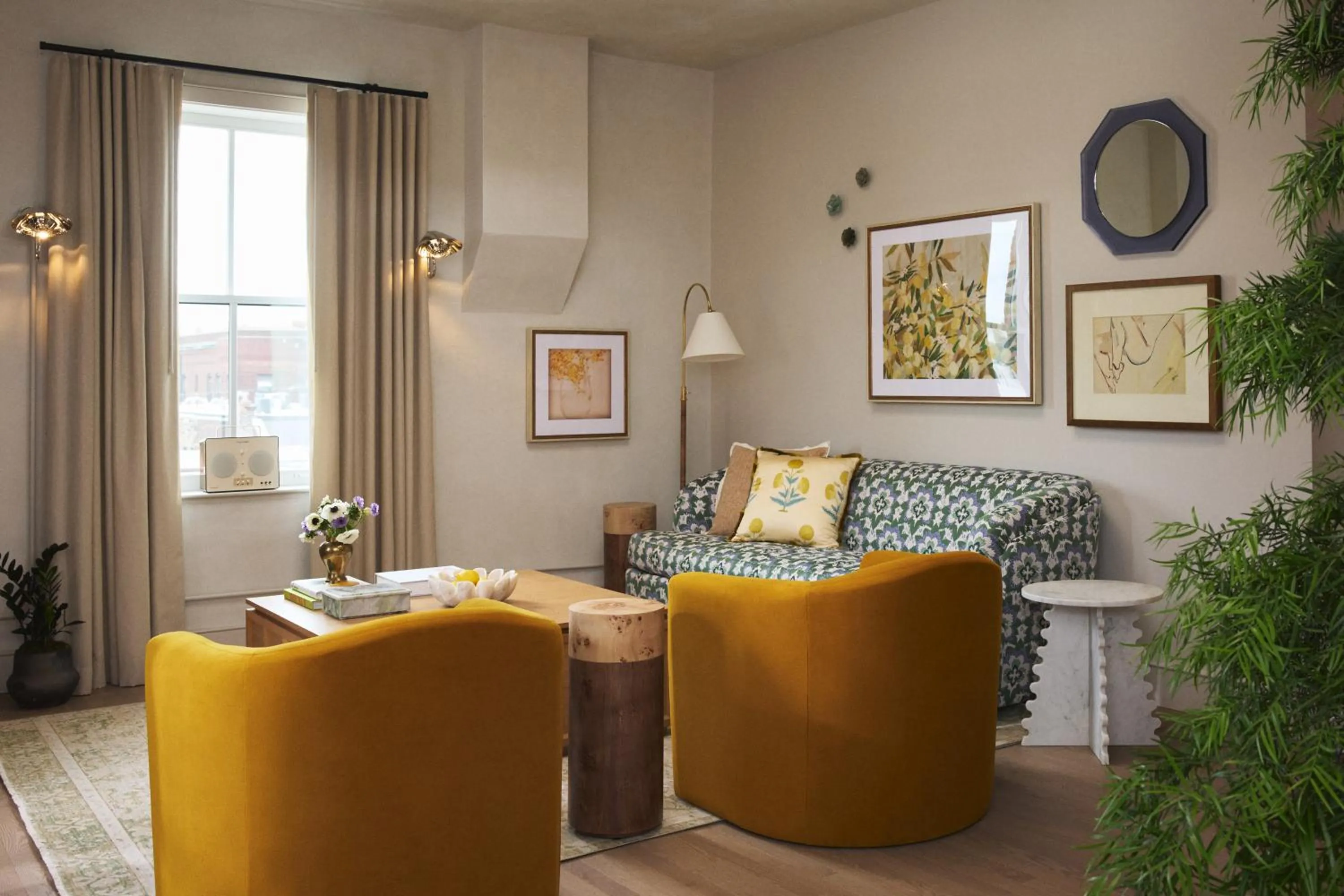 Living room in Anna and Bel