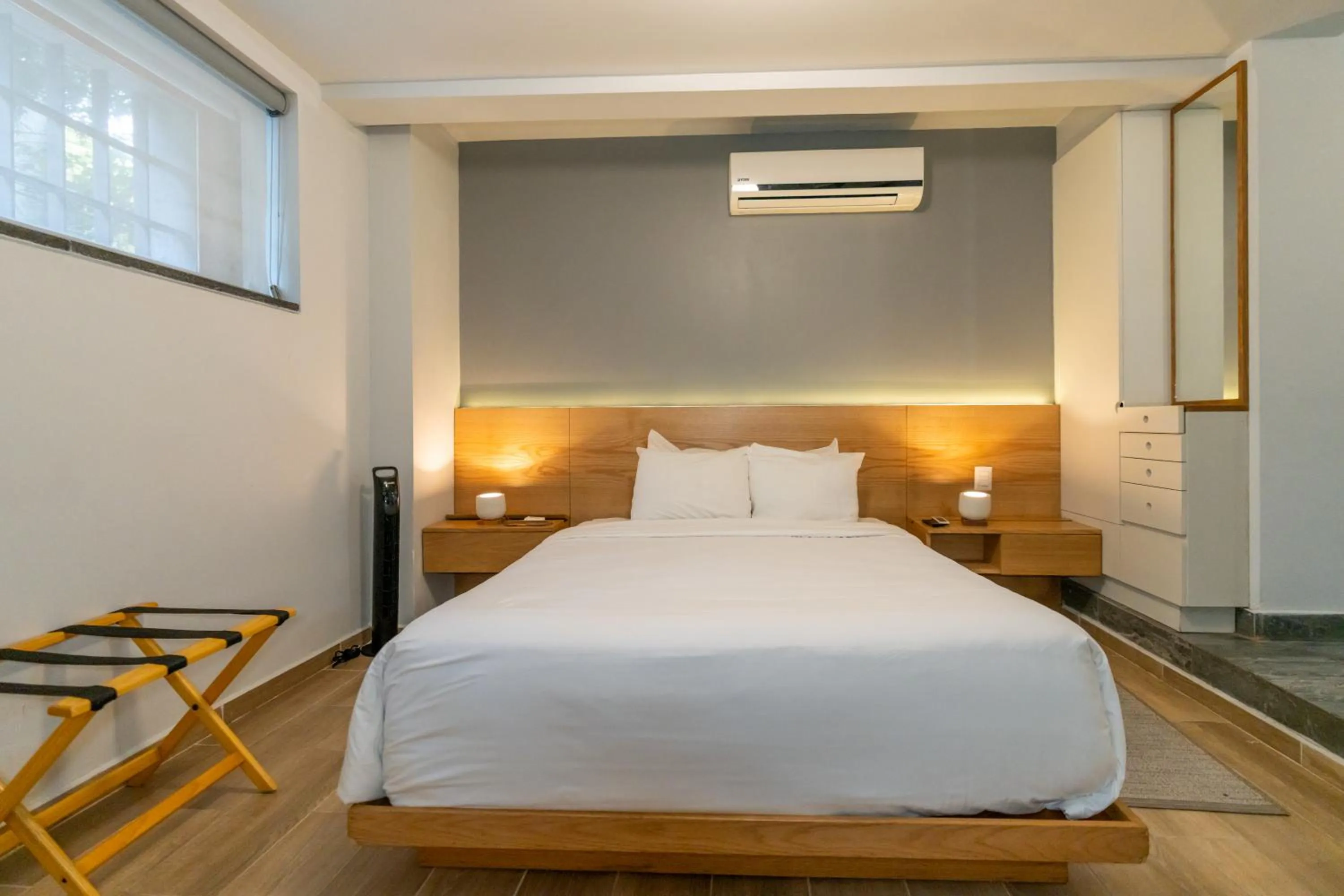 Bed in La Campechana in the heart of Roma and Condesa